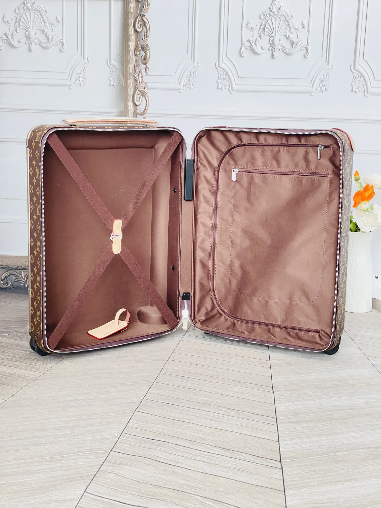 LV 老花 帆布 行李箱 旅行拉杆款 輕便出行款(數字9) LV 老花 帆布 行李箱 旅行拉杆款 輕便出行款(數字9)