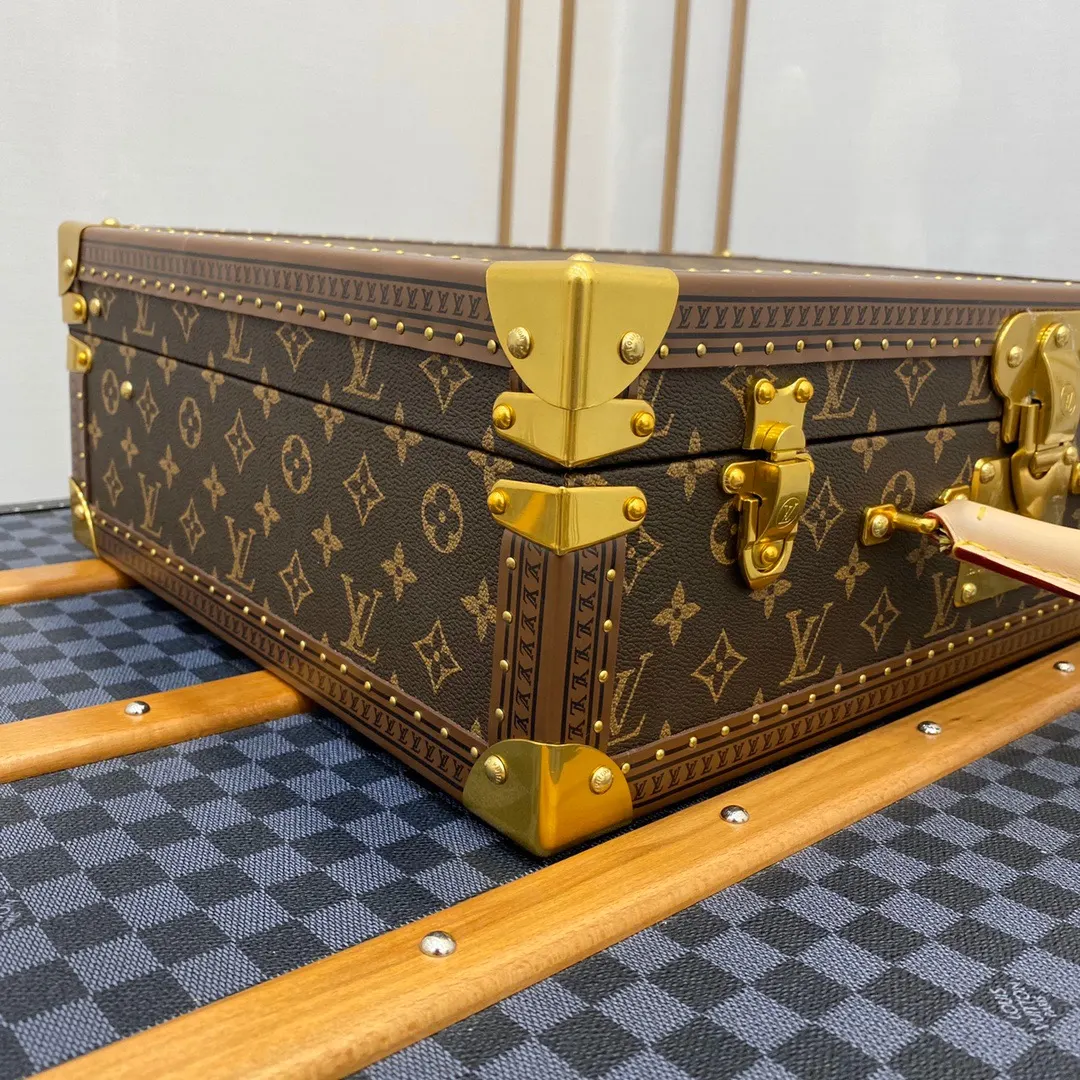 金色 帆布 其坚固程度是驴家传统精湛工艺的标志 行李箱 旅行拉杆款 輕便出行款