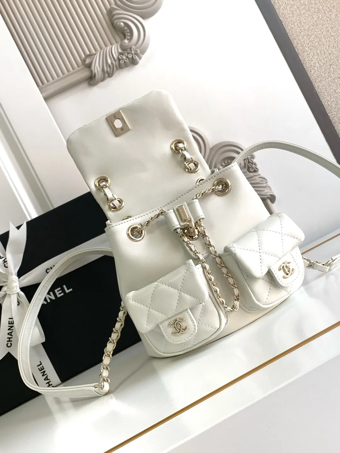 CHANEL 雙肩包 实用雙肩款