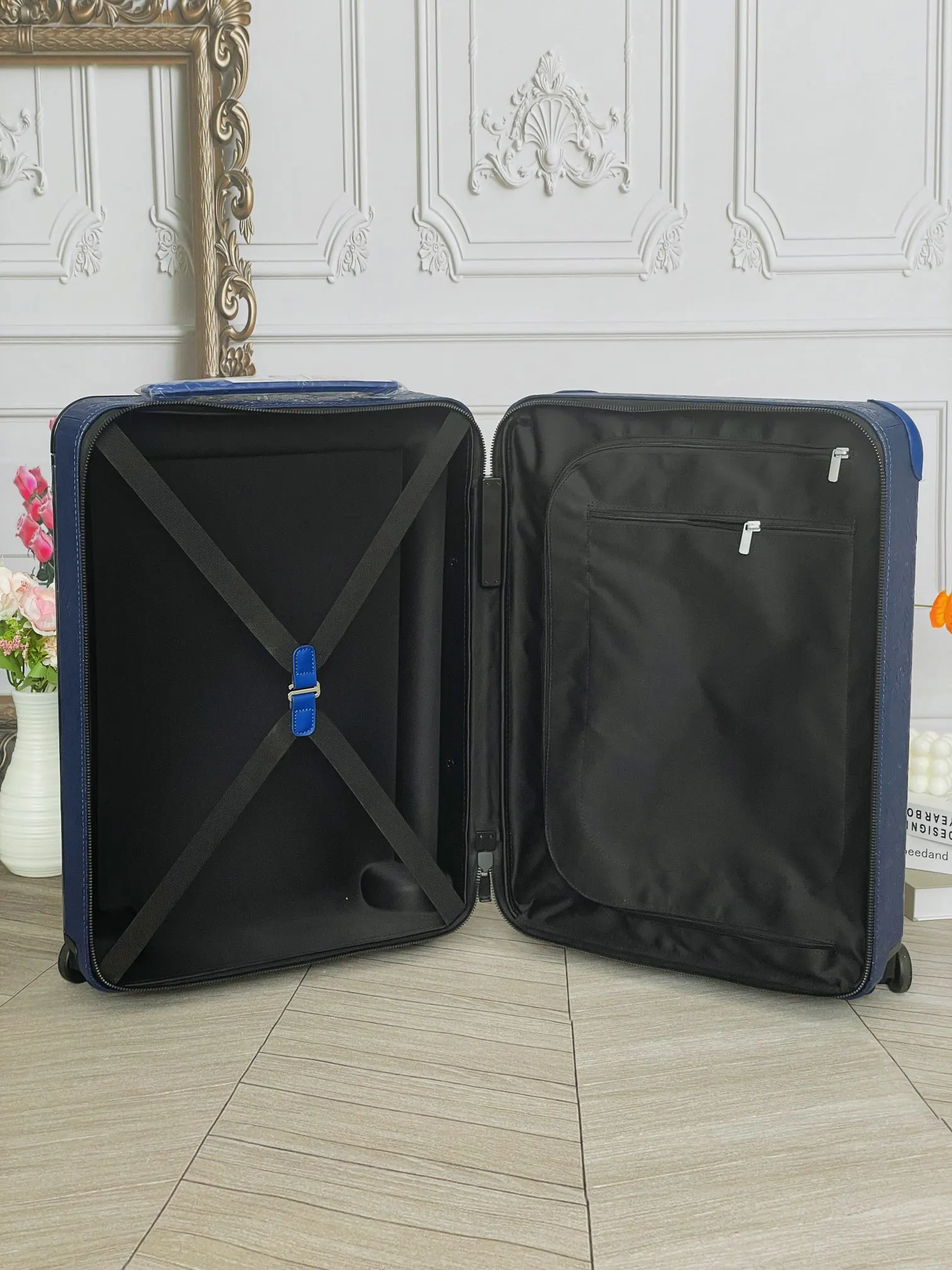LV 老花 帆布 行李箱 旅行拉杆款 輕便出行款