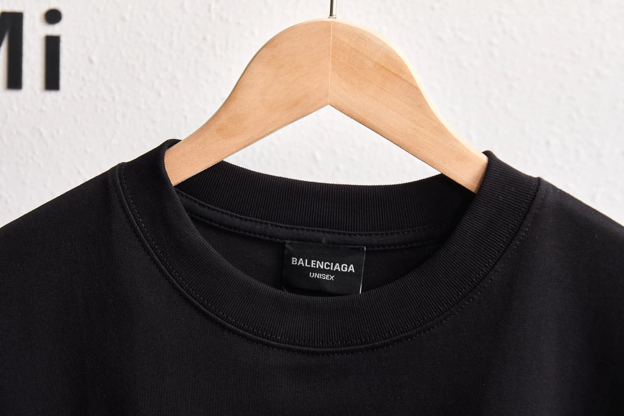 Balenciaga 刺绣 纯棉 短袖T恤