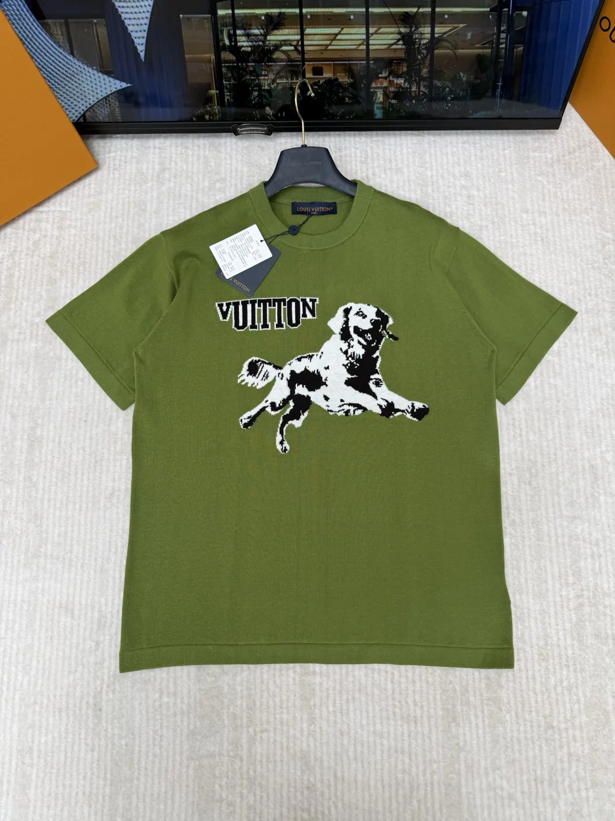 Louis Vuitton 26SS 绿色 T恤
