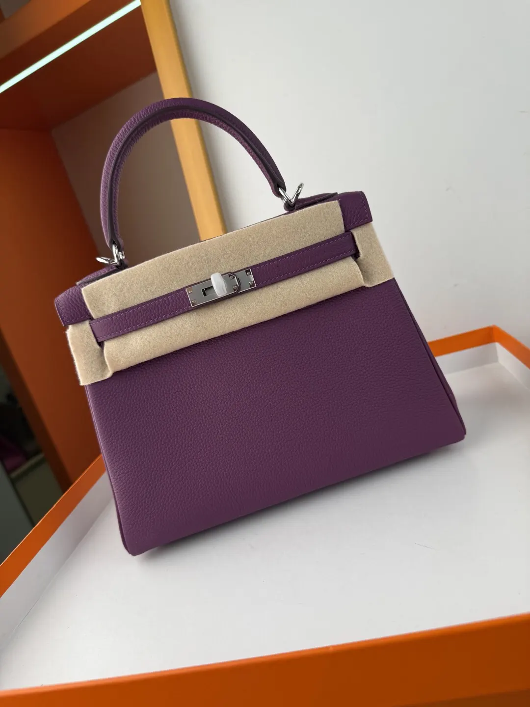 Hermès Kelly Togo牛皮 手提包 25cm