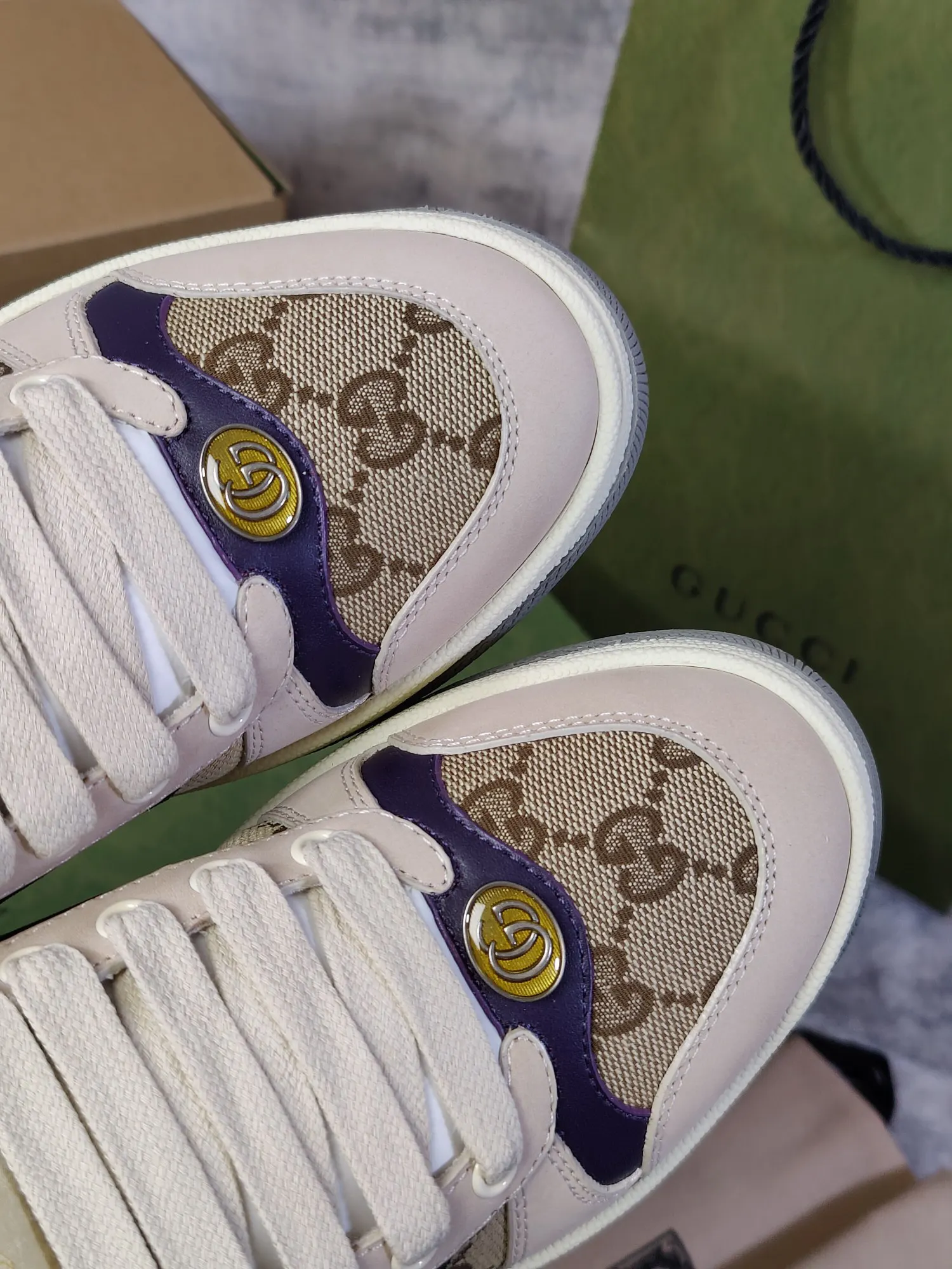 Gucci Logo休闲运动鞋