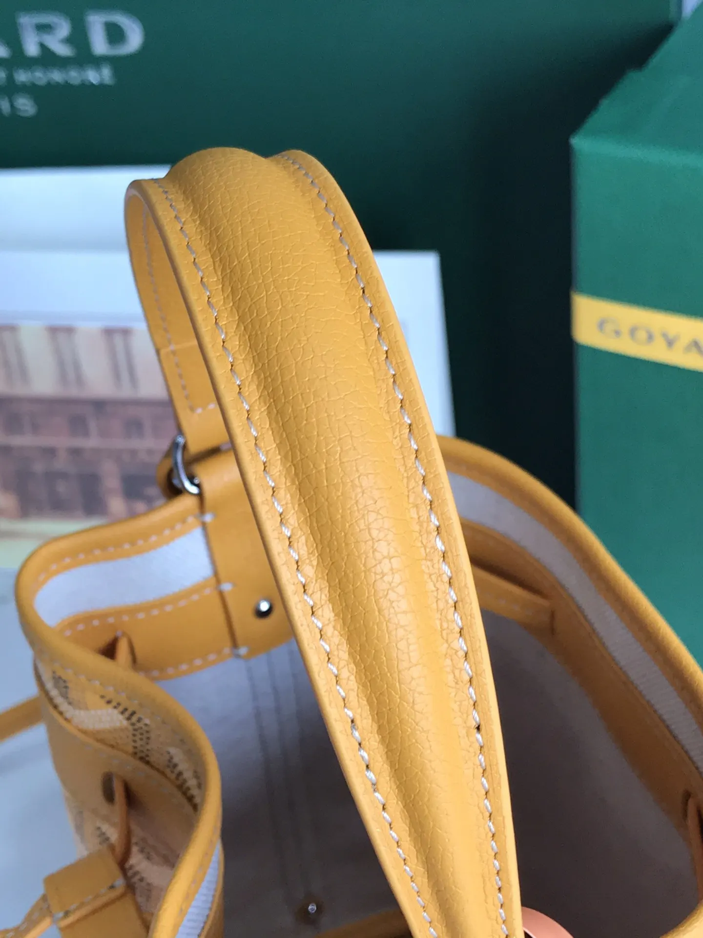 Goyard 皮革 × ×鼎鼎戈雅 水桶包 休闲水桶款