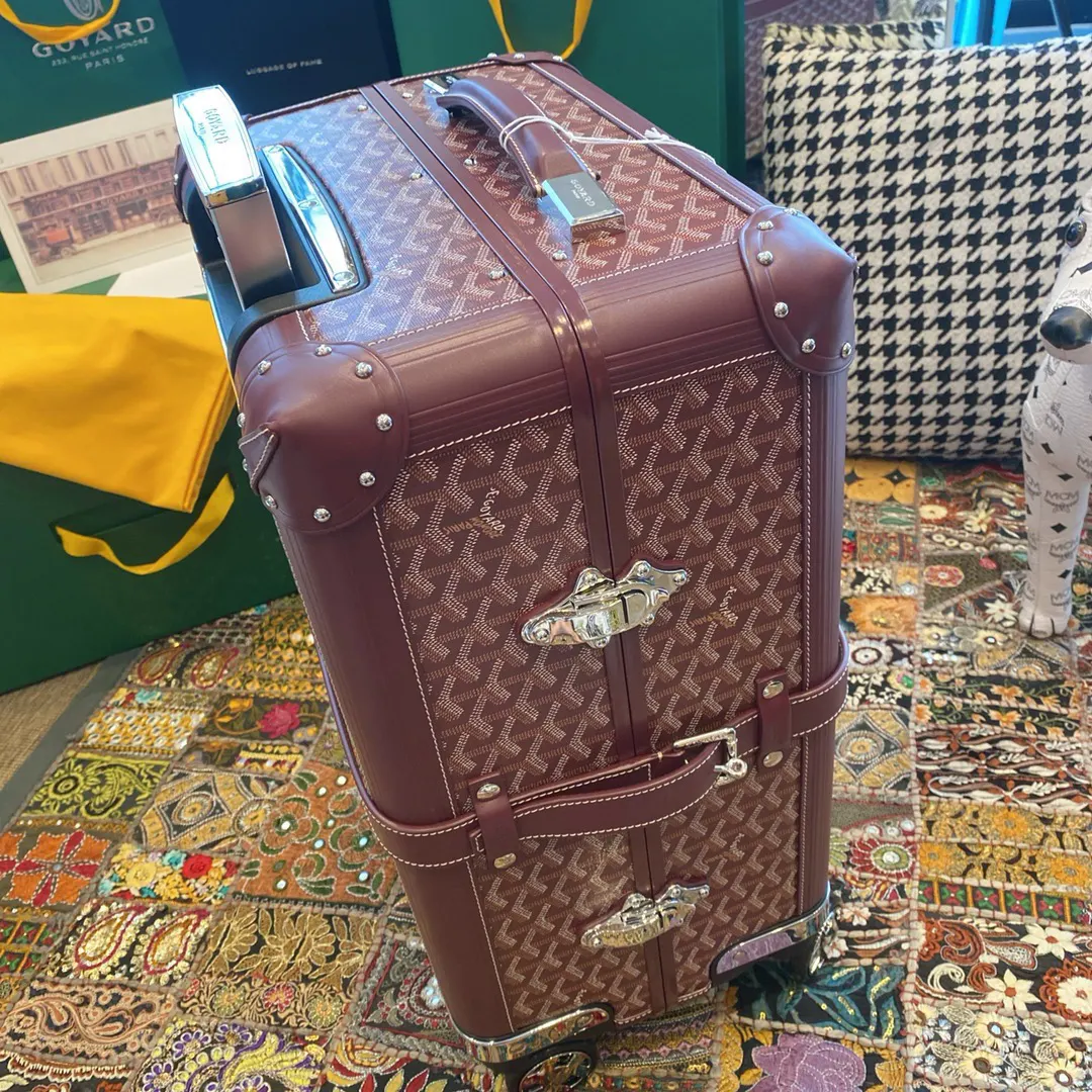 Goyard 黑色 白色 行李箱 旅行拉杆款 轻便出行款