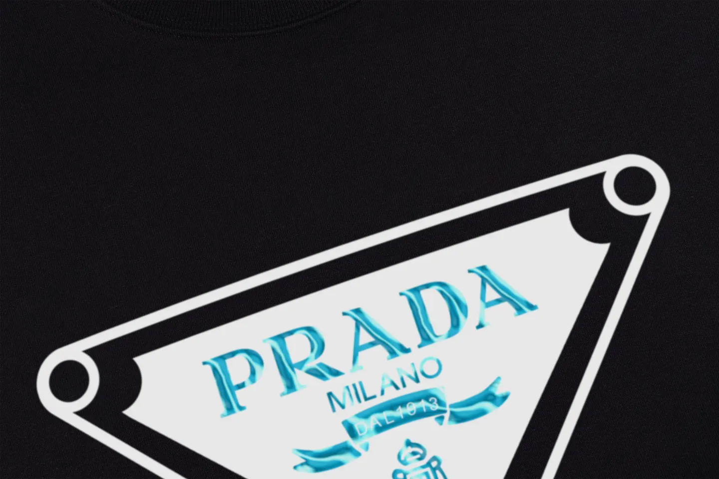 PRADA 2024FW 印花 纯棉 卫衣 休闲连帽款