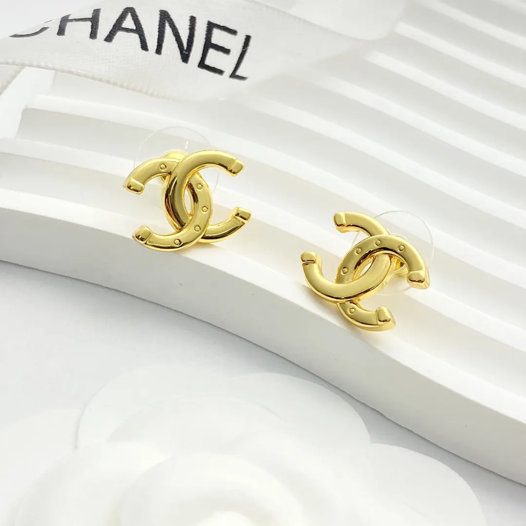Chanel Gold Earrings