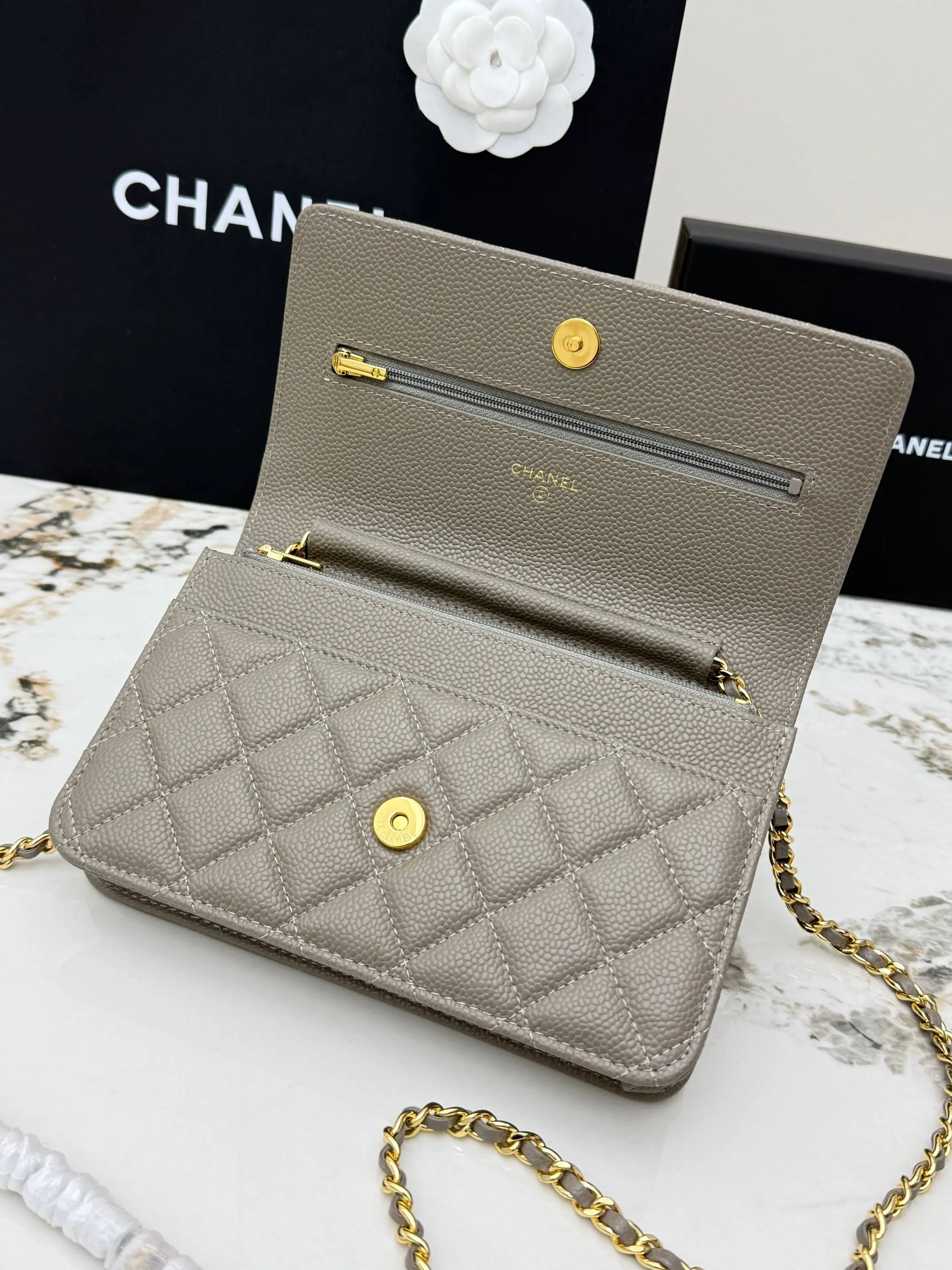 Chanel Chain Bag Leather