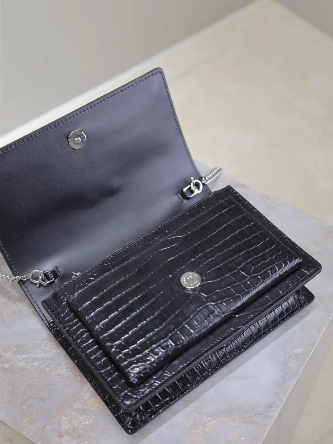 Black Clutch Bag Image 9 Black Clutch Bag Image 9