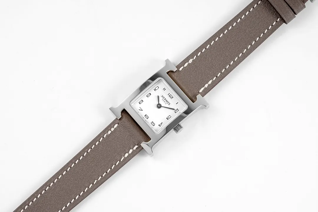 Hermes 牛皮 手表 精致腕表款