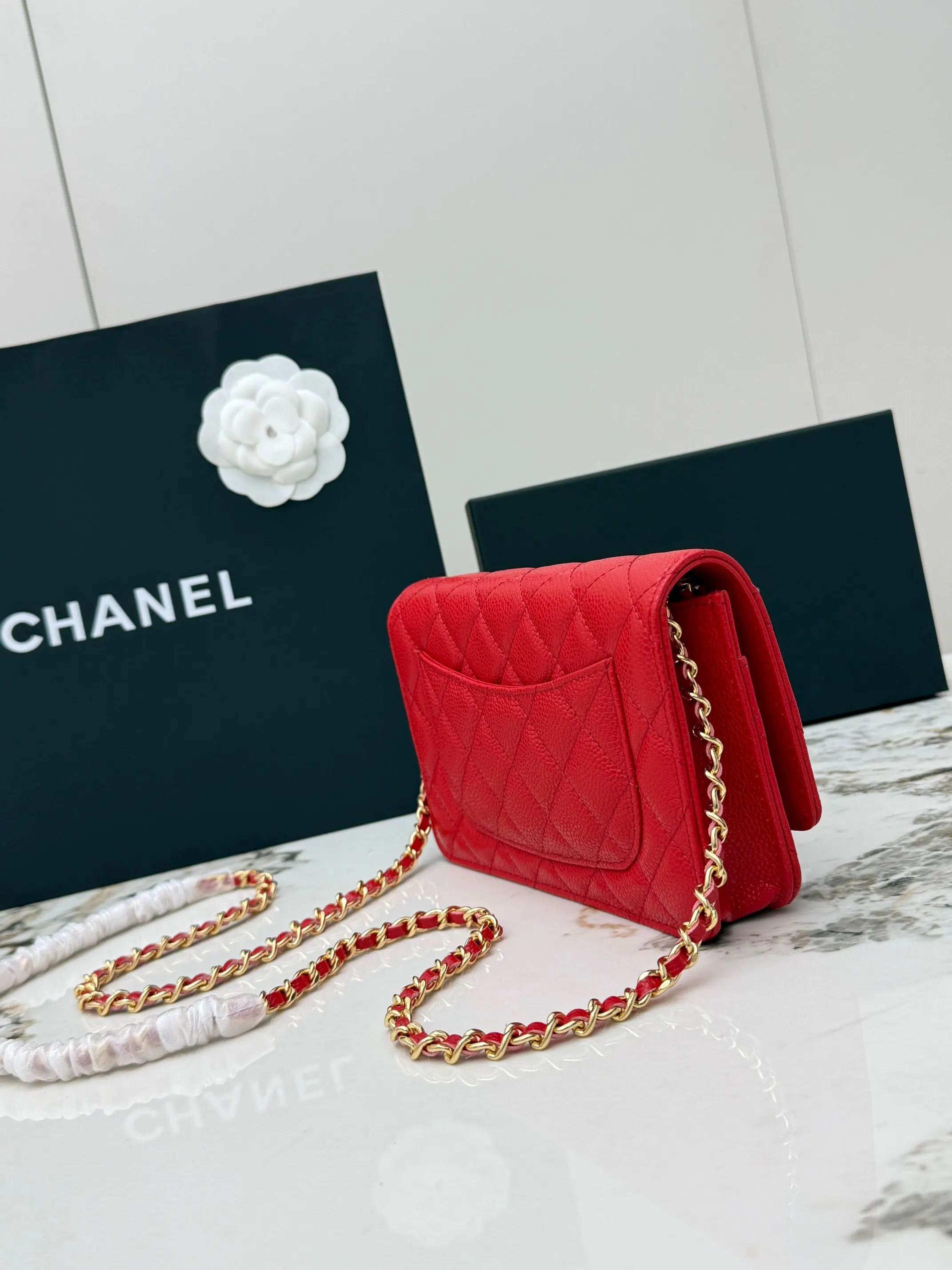 CHANEL 小牛皮 链条包 精致链条款