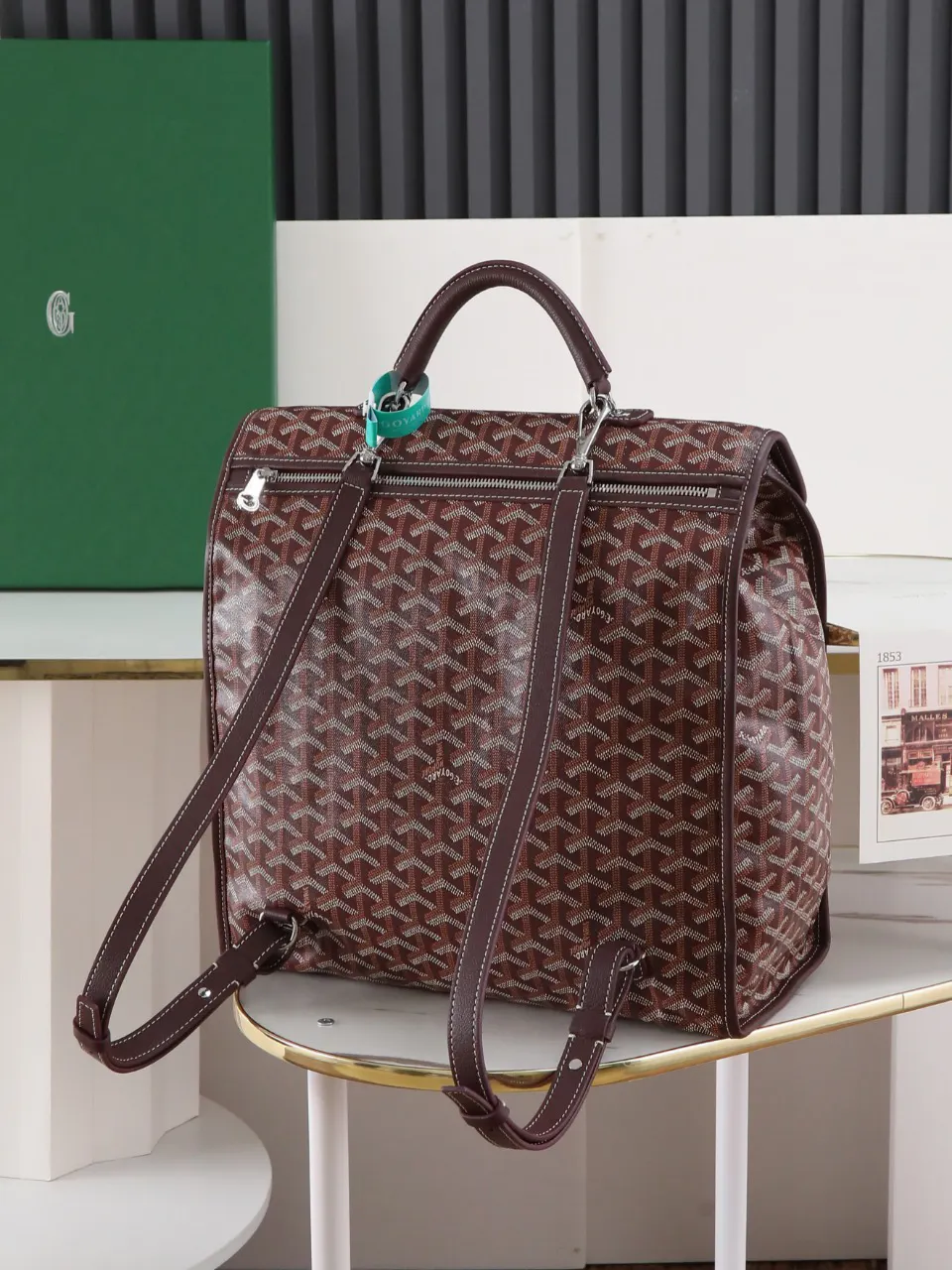 Goyard saint léger包就是一个典型的例子 双肩包 实用双肩款