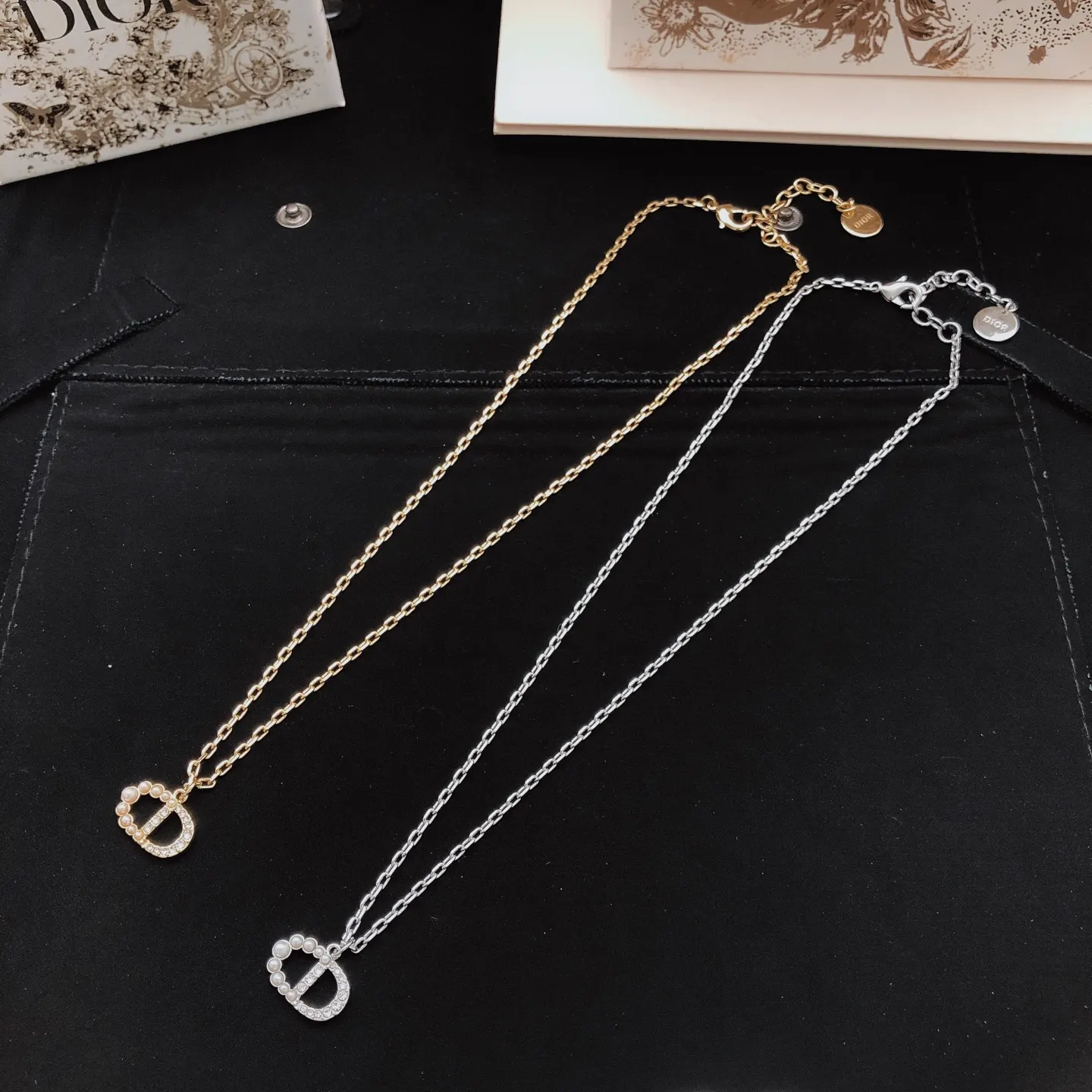 Dior CD吊墜項鏈 礼盒套装