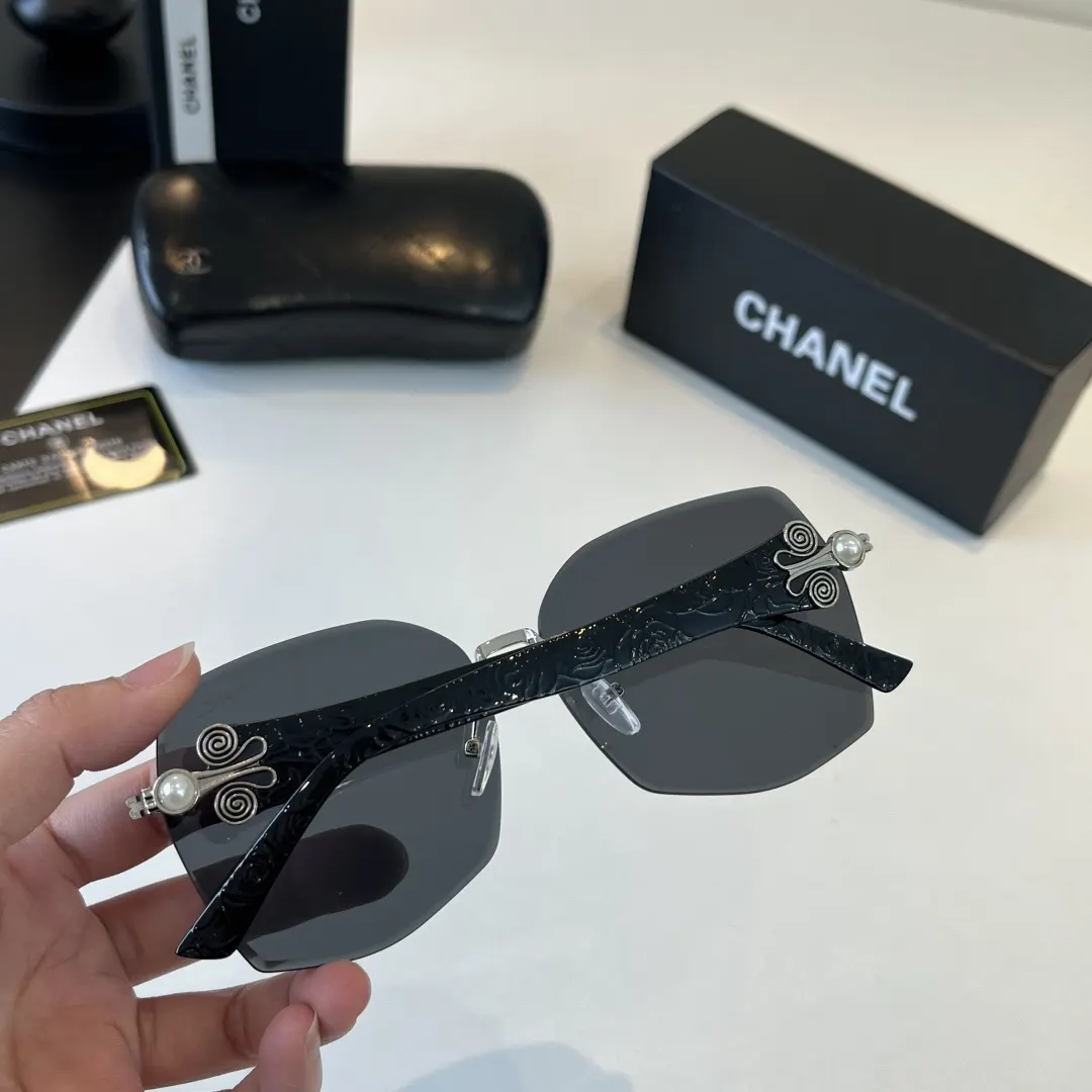 Chanel 遮阳 墨镜 時尚防晒 太陽鏡