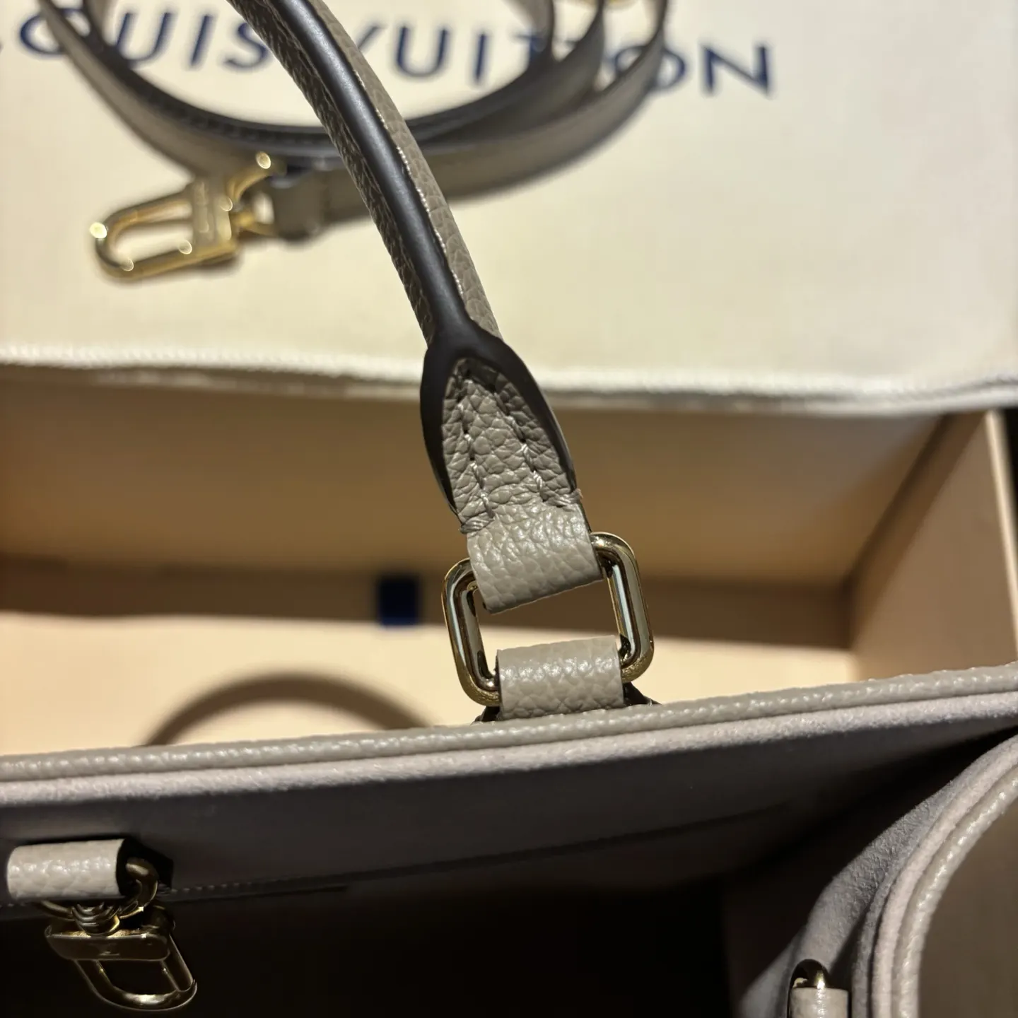 Gray Chain Bag