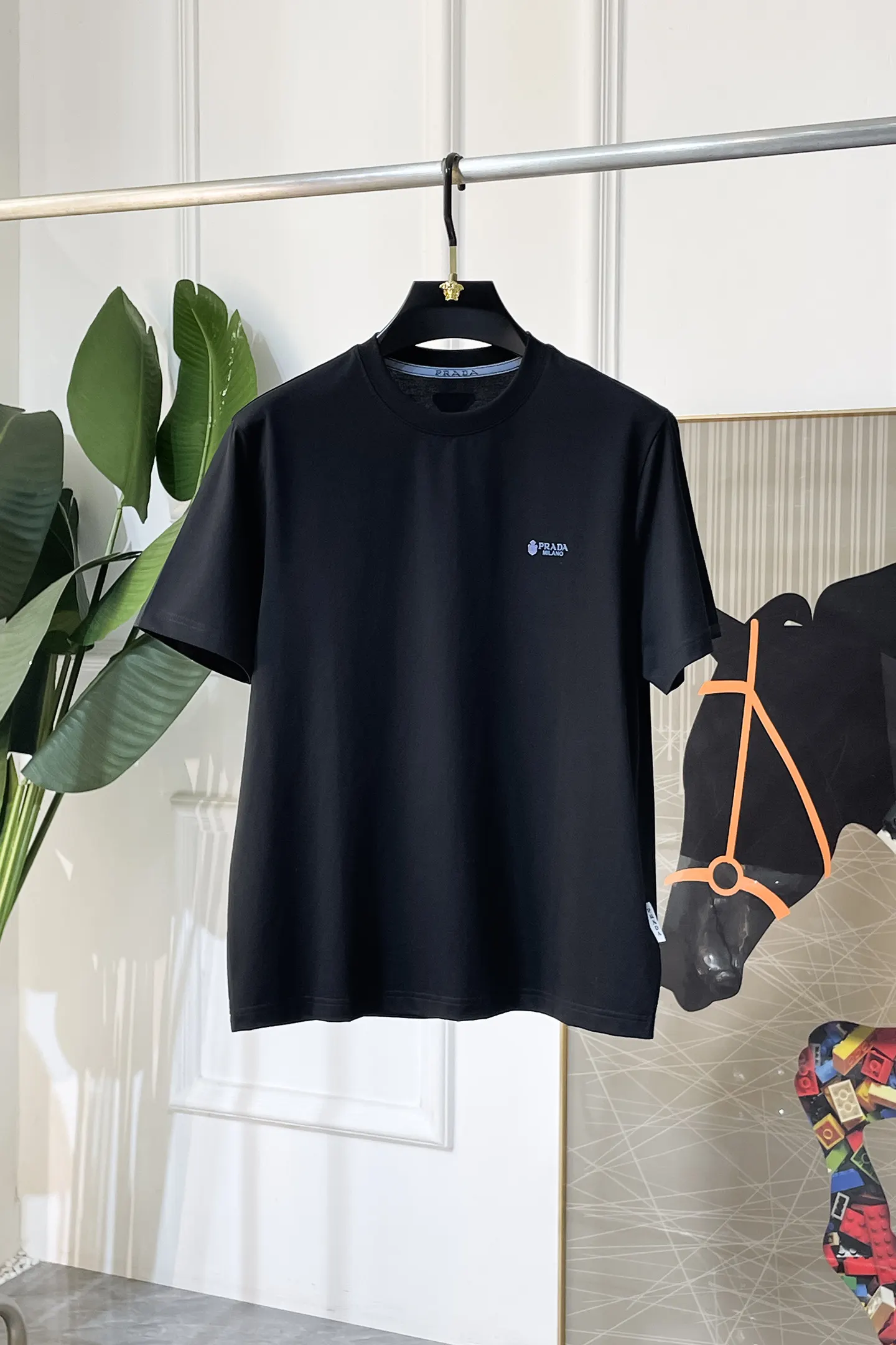 Prada 马年贺岁 棉质 Logo 短袖T恤