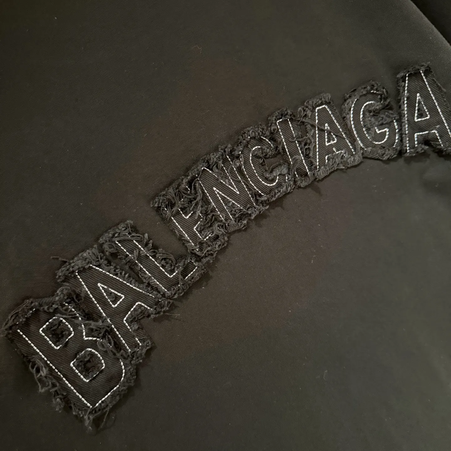 Balenciaga 刺繡 純棉 短袖T恤