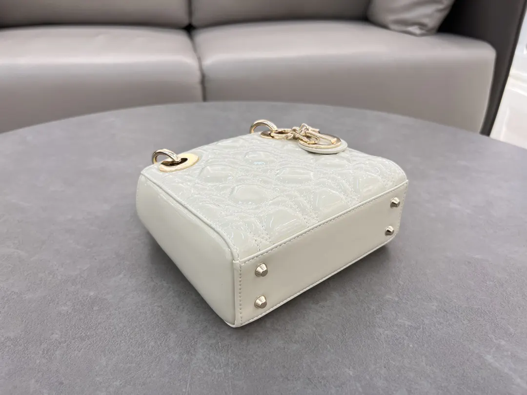 Dior Lady Dior Lady 白色手袋 手提斜挎