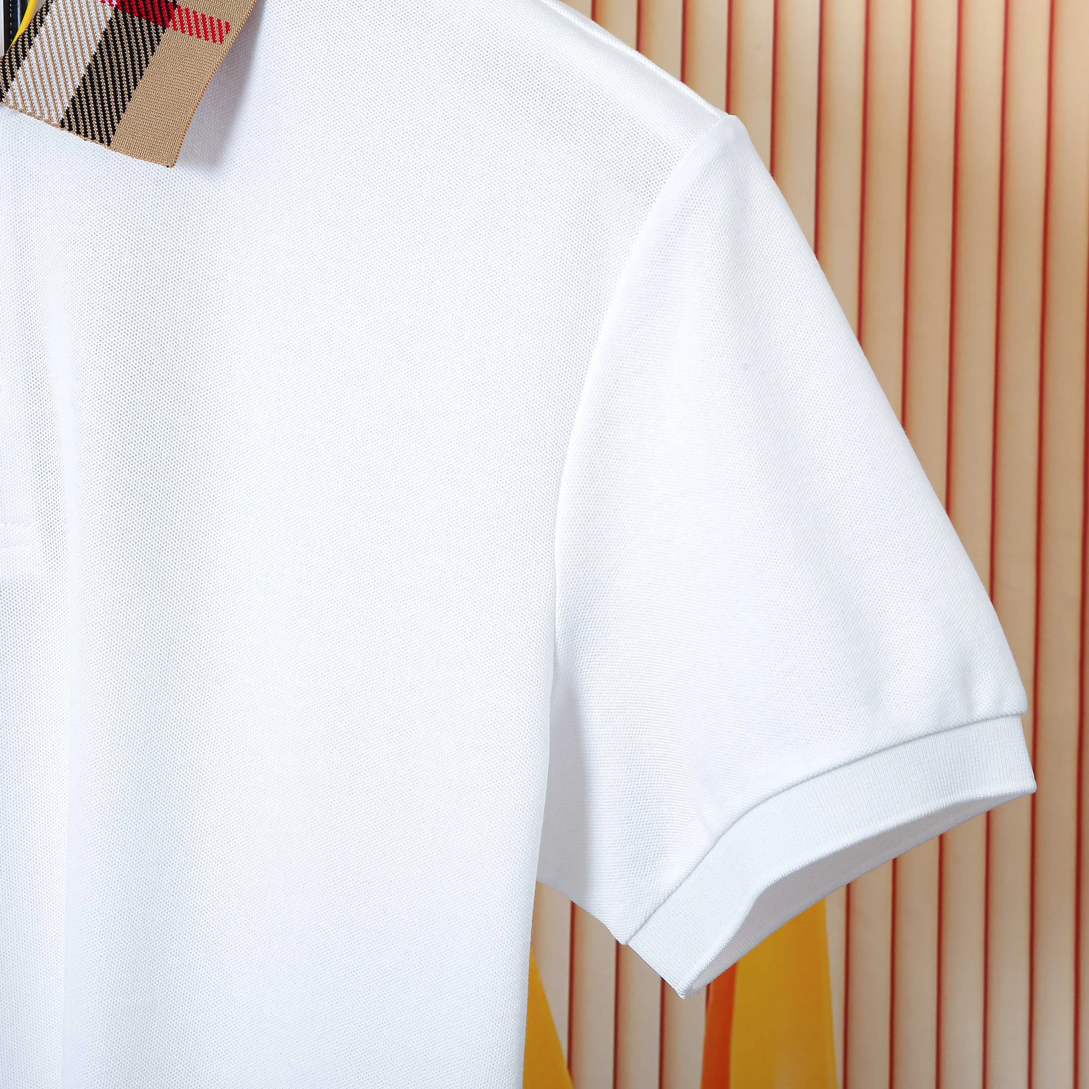 Burberry 格纹 Polo衫 休闲百搭款