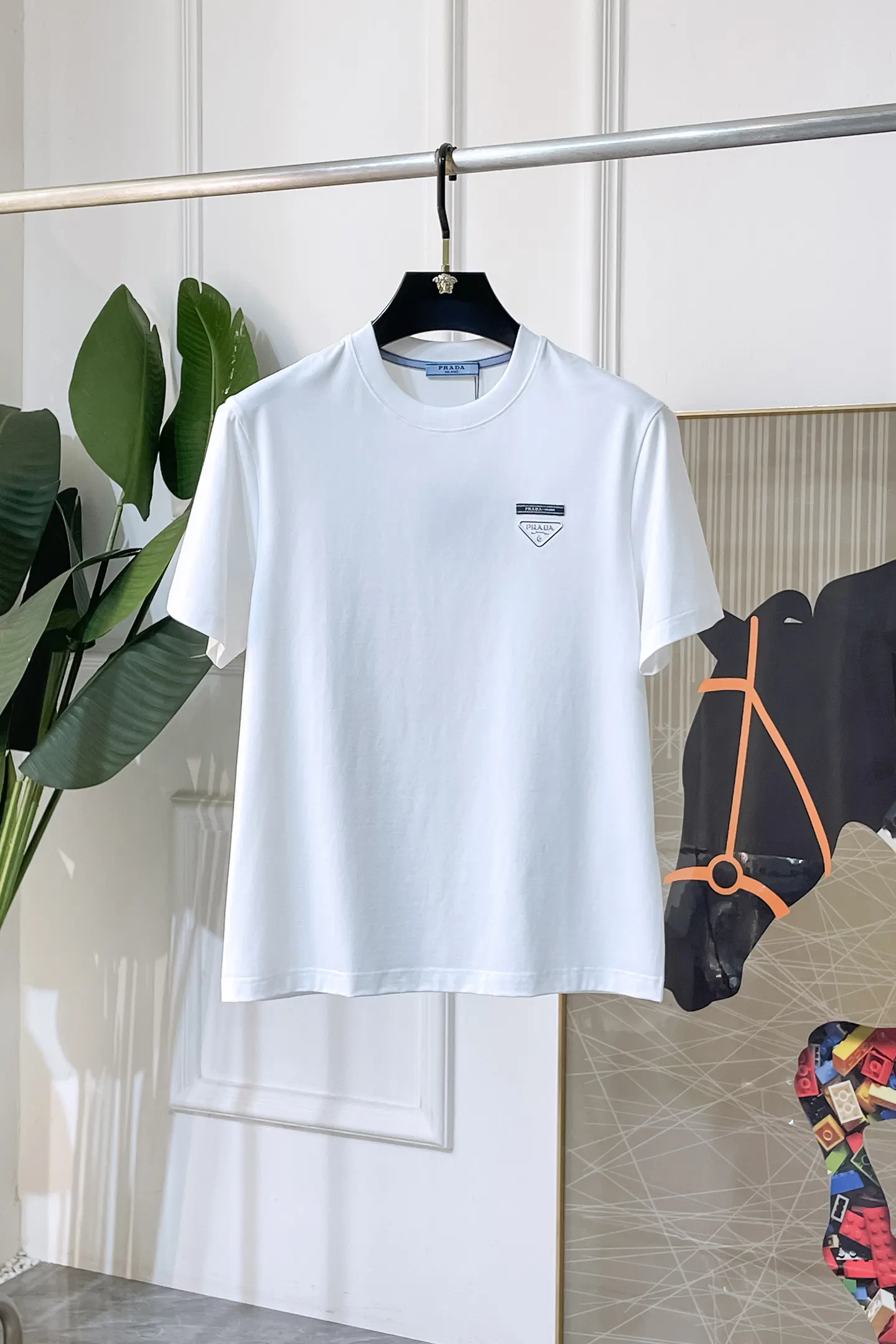 Prada 马年贺岁 棉质 Logo 短袖T恤