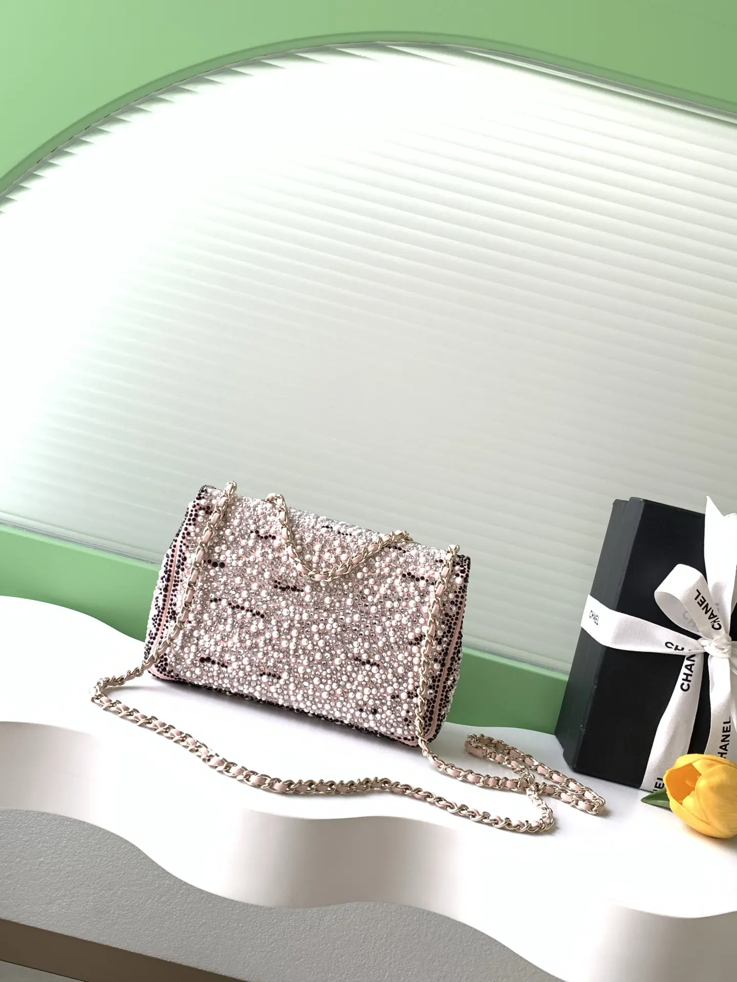 Gold Chain Bag