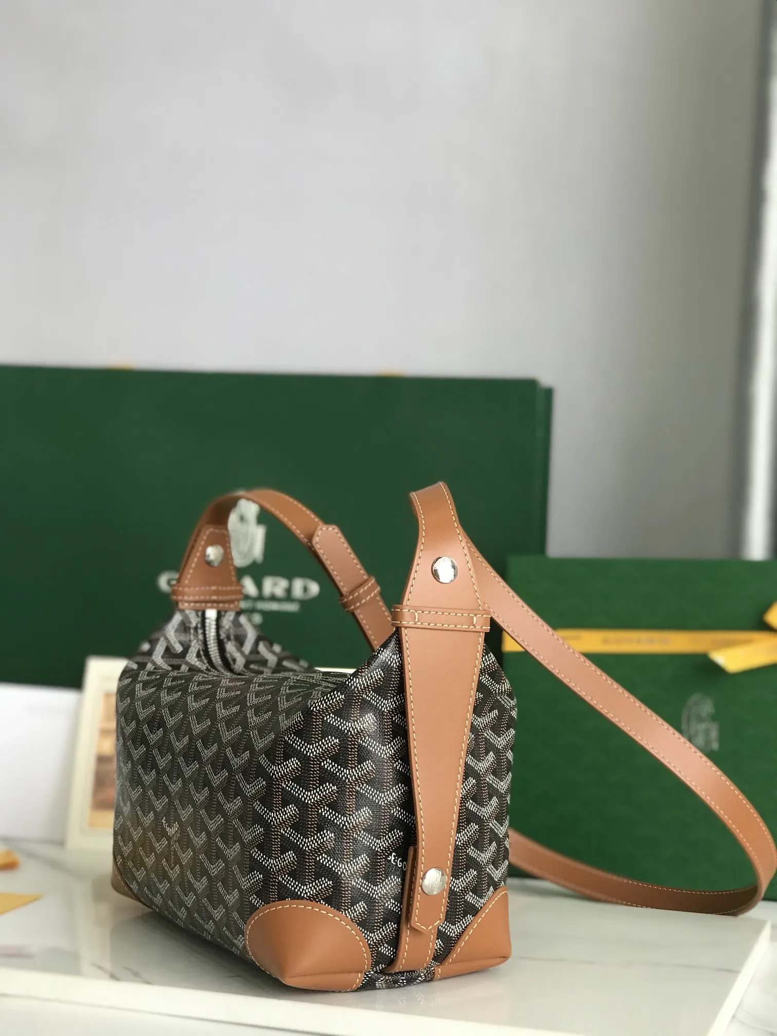 Goyard 戈雅 化妝包Boeing 化妝包收納袋 内里有 手拿包 精致手拿款