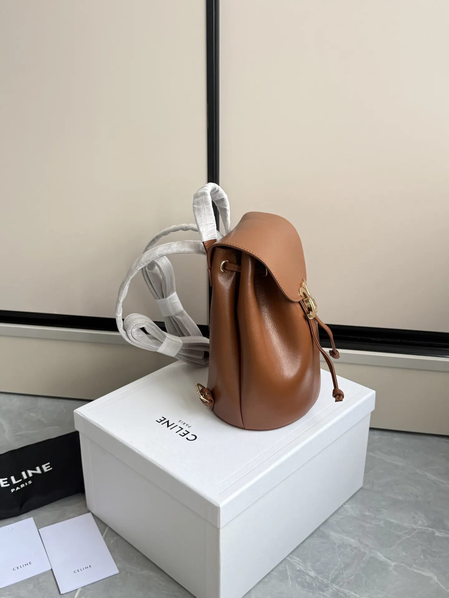 Brown Backpack