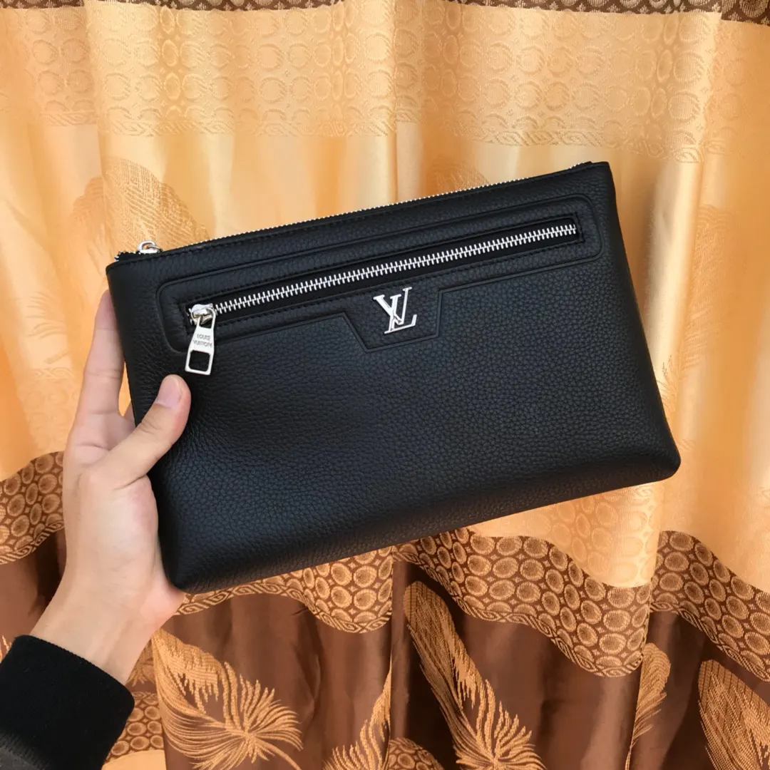 Louis Vuitton Black Clutch Bag