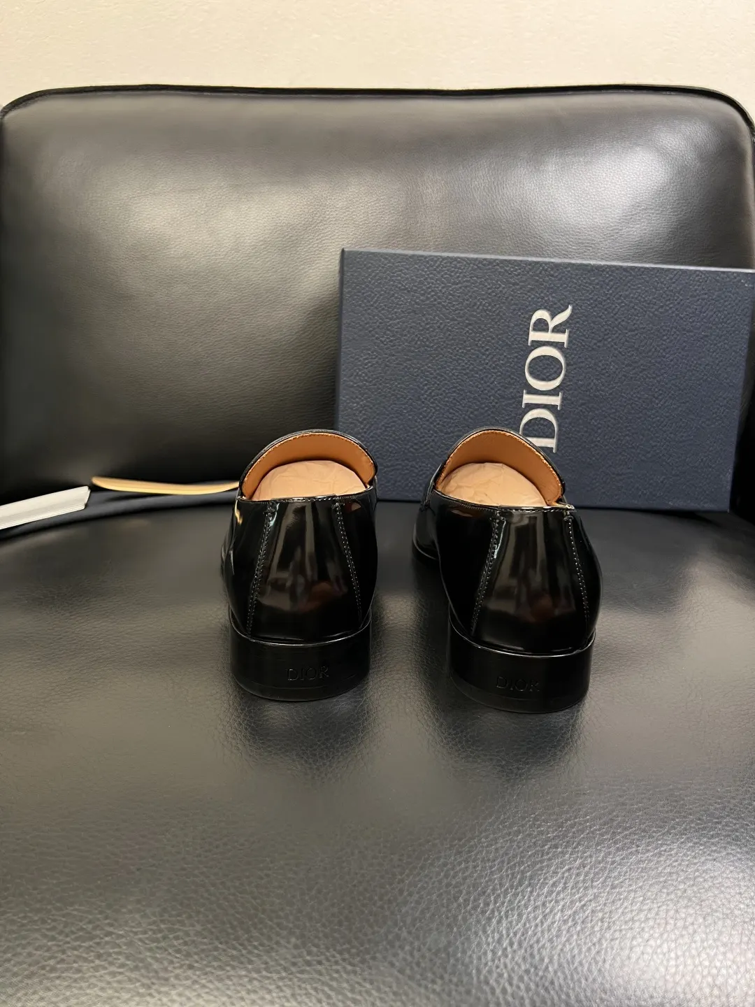 Dior Lady Dior 银白色手提斜挎包 金扣款