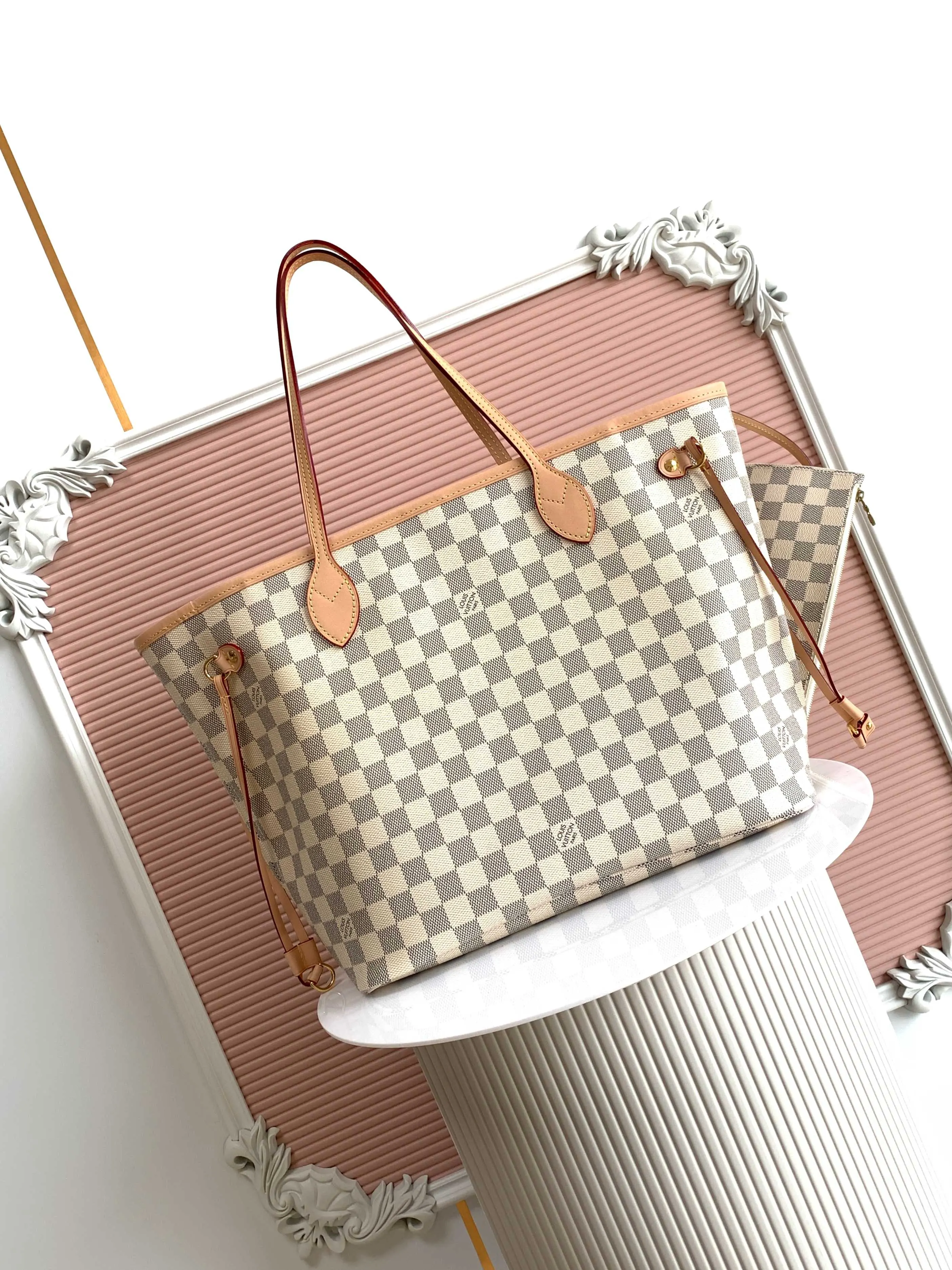 Neverfull 牛皮 托特包 大容量托特款