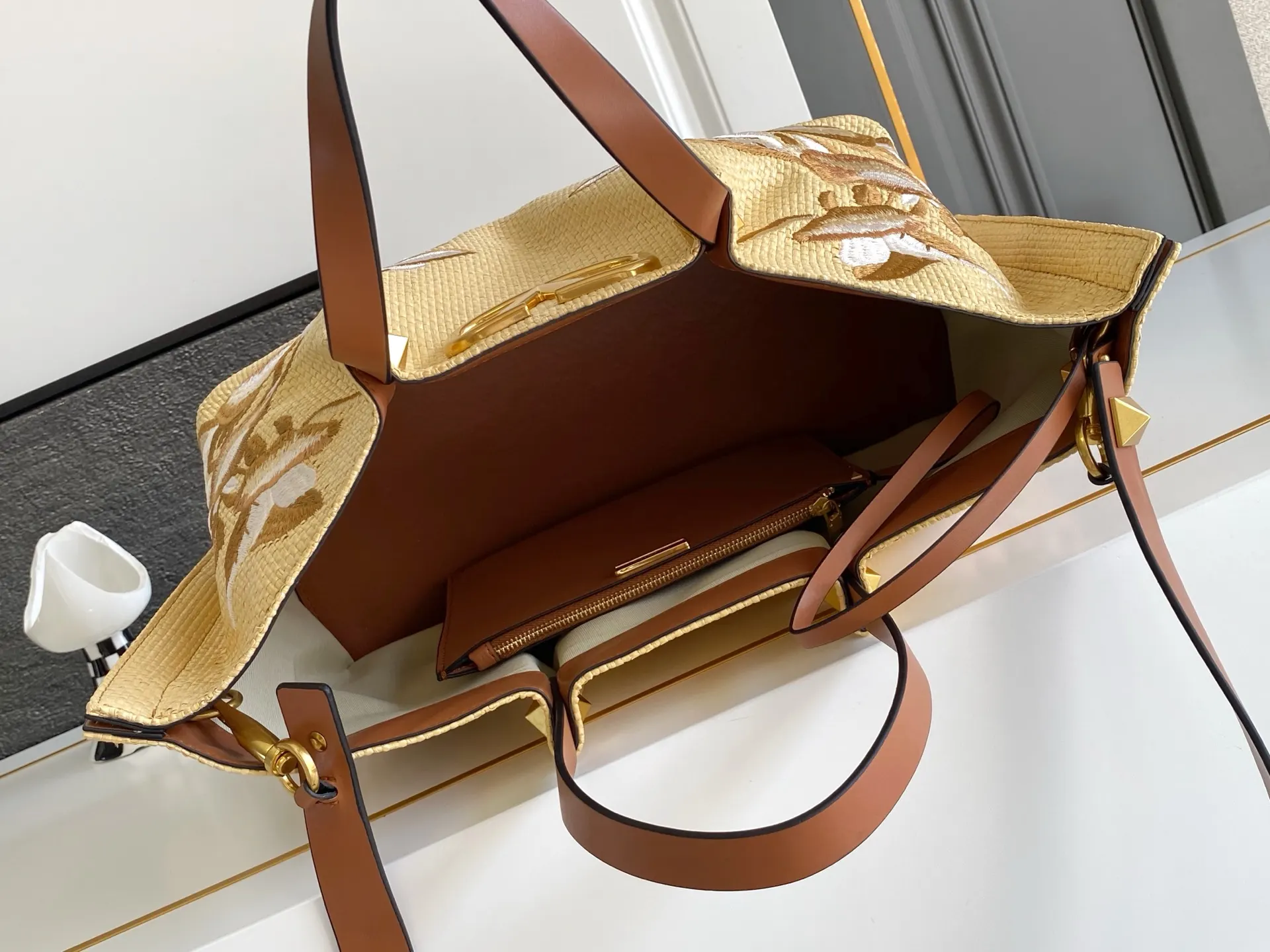 Brown Tote Bag