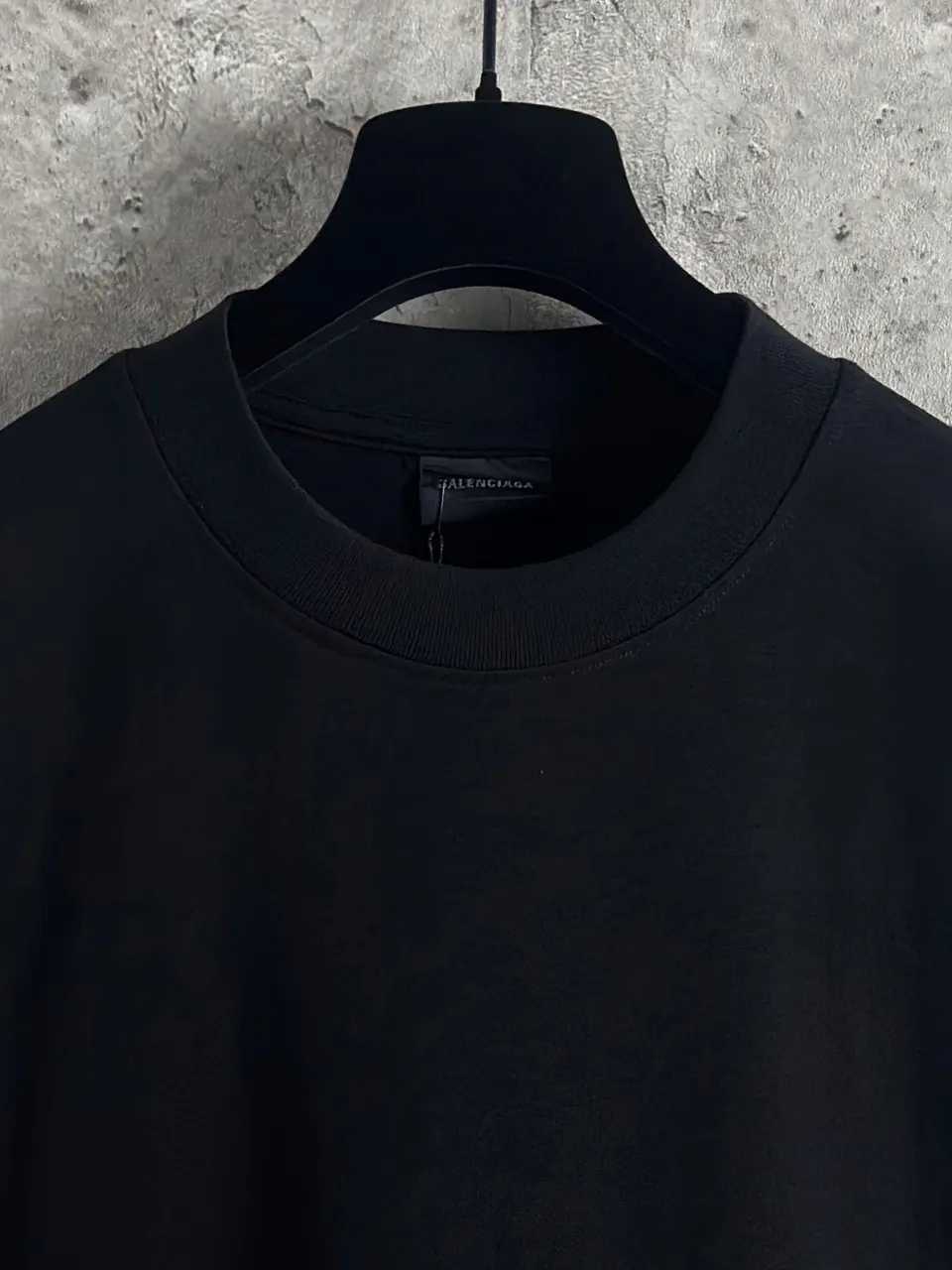 Balenciaga 黑色 短袖T恤