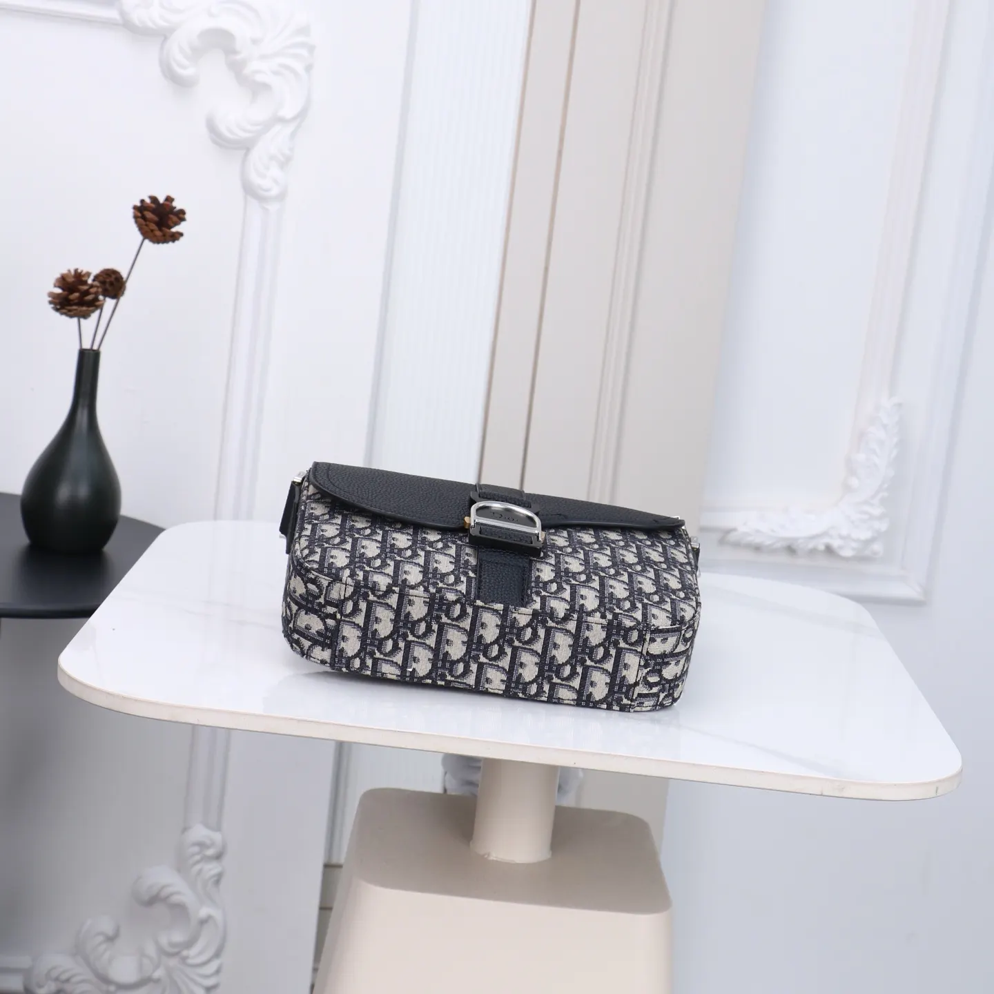 Dior Saddle Oblique Handbag