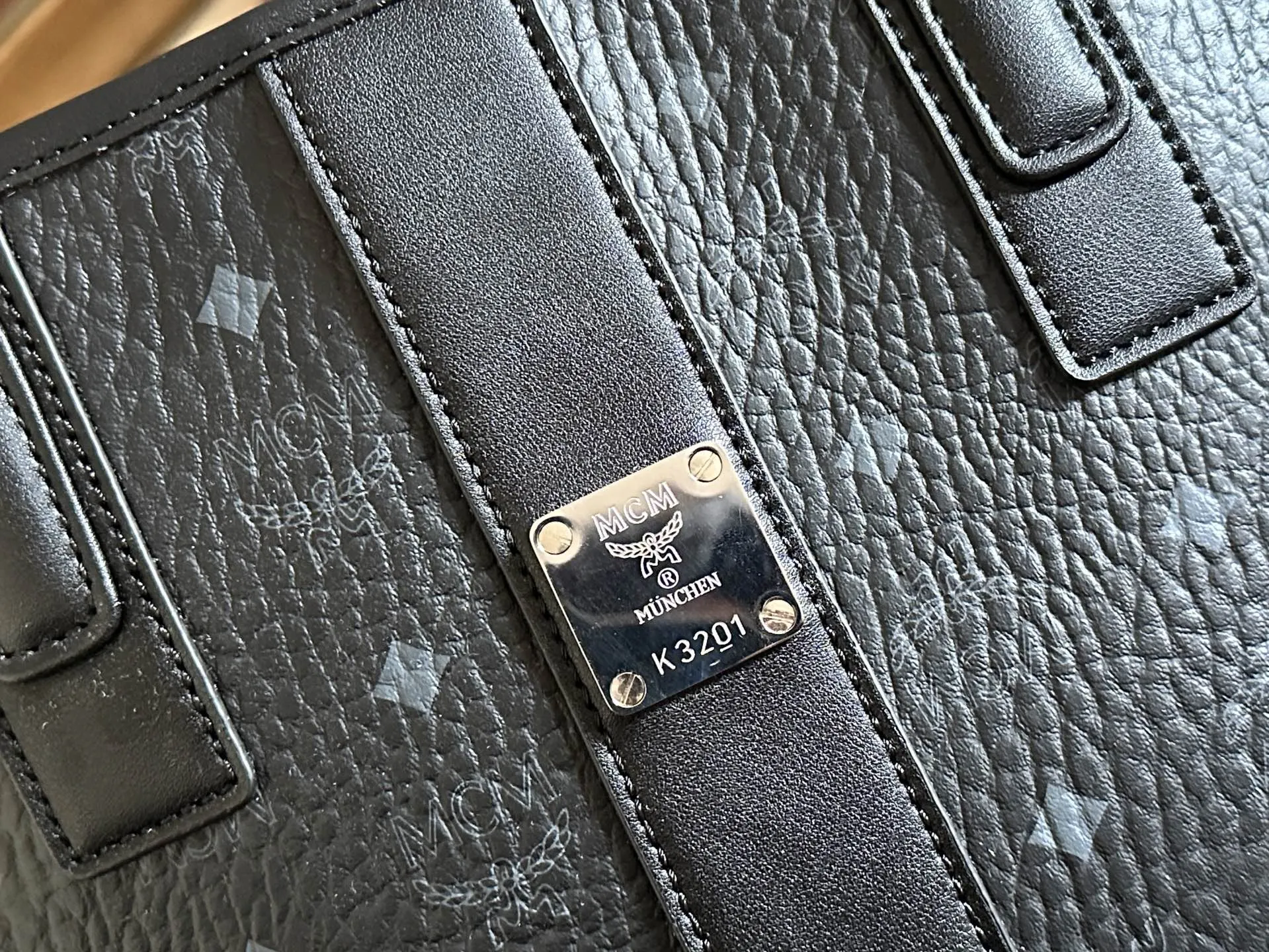 Black Tote Bag Leather