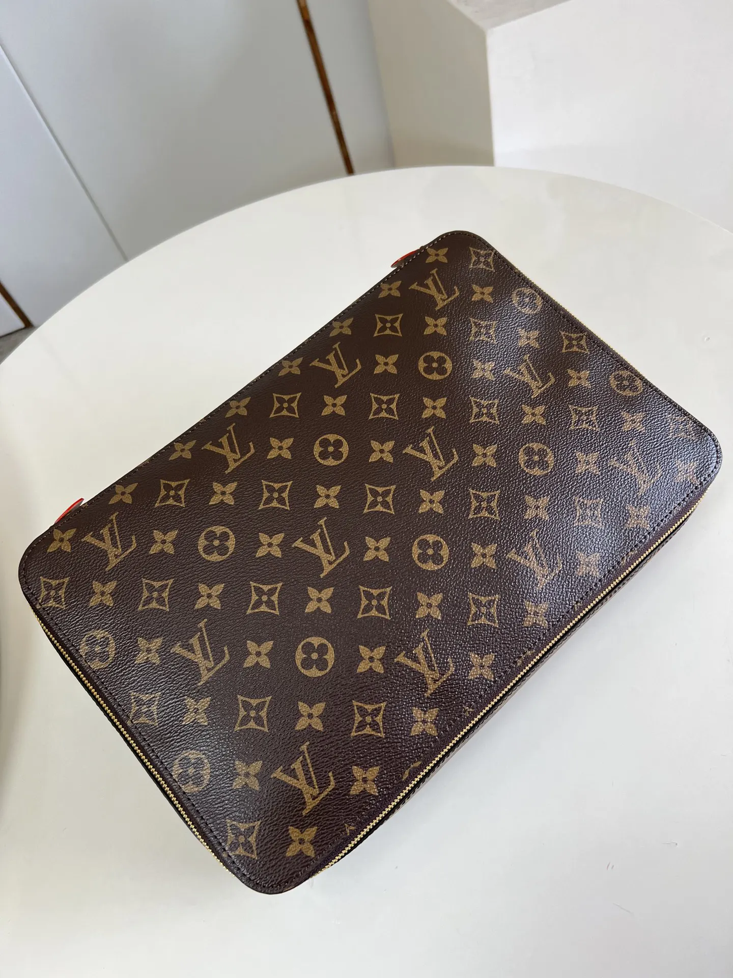 Louis Vuitton Monogram Suitcase Travel Lightweight Leather