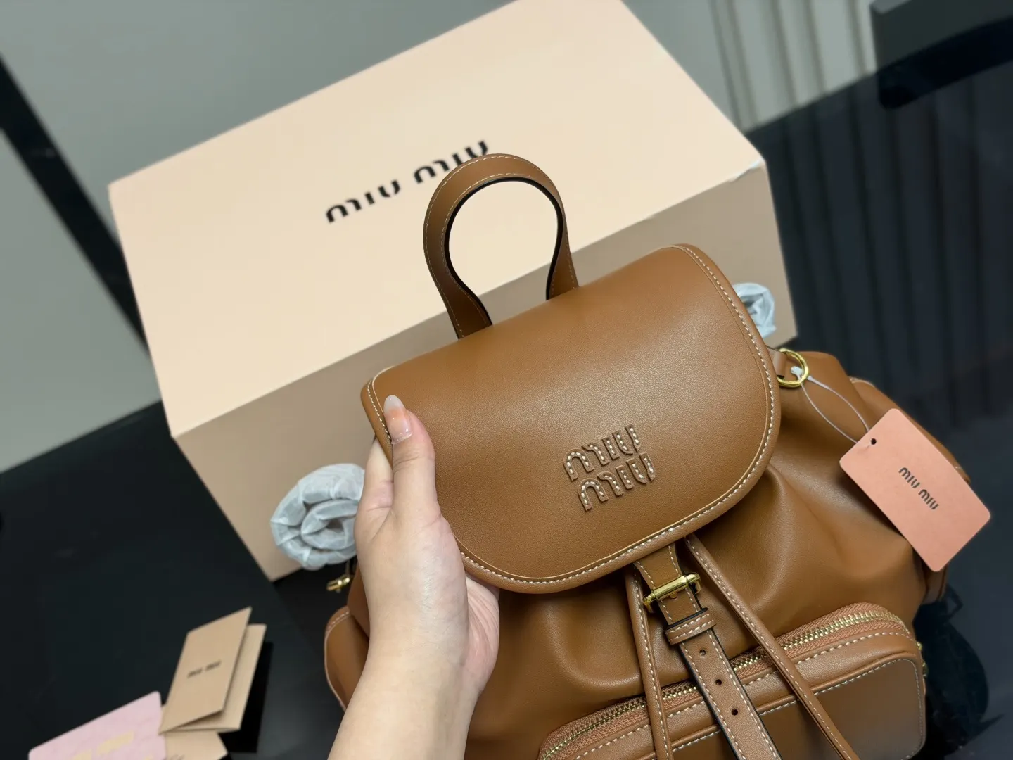 Miu 盒 又一季特别美丽的 雙肩包 实用雙肩款