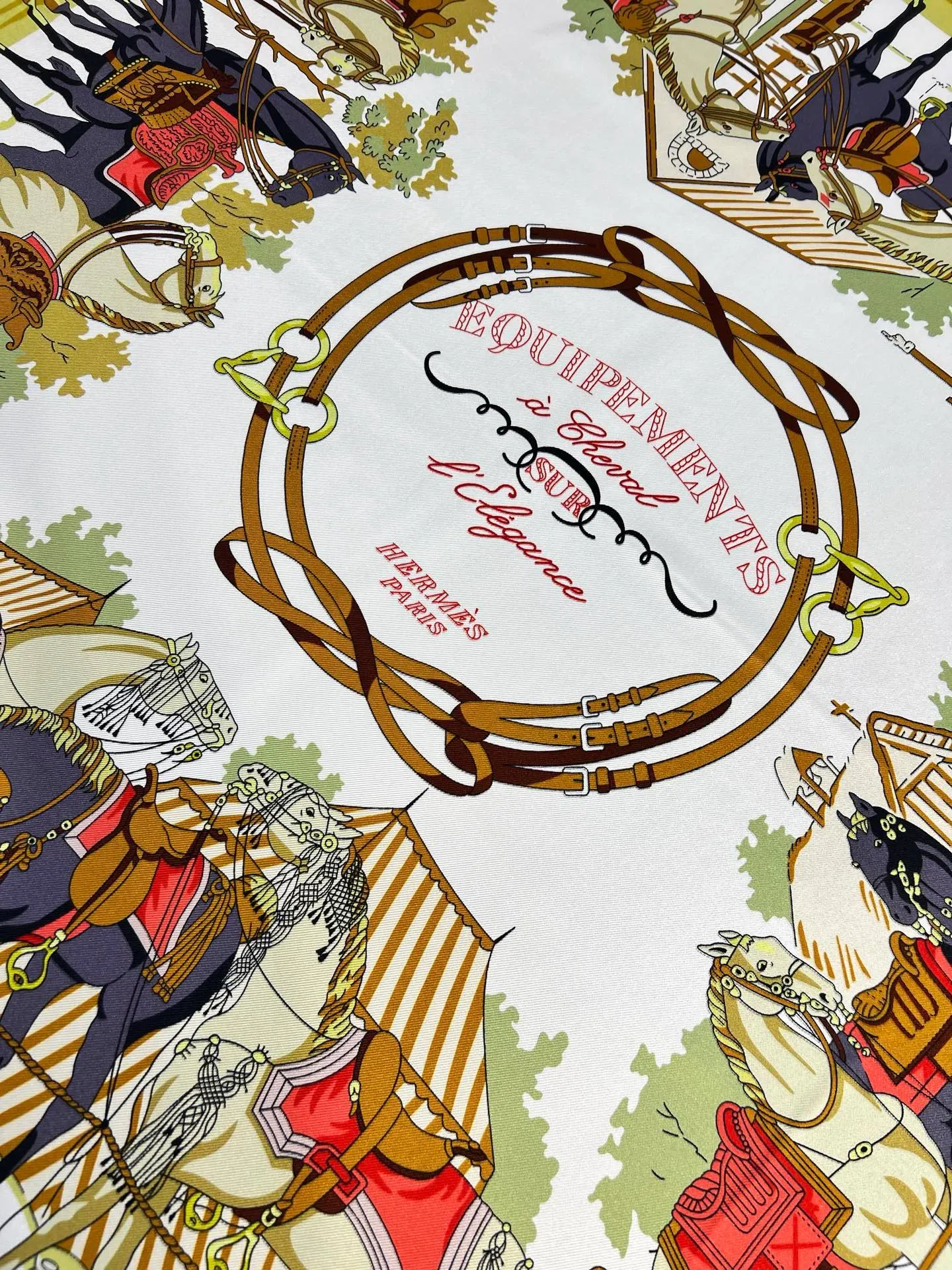 Hermès 丝巾 精致配饰