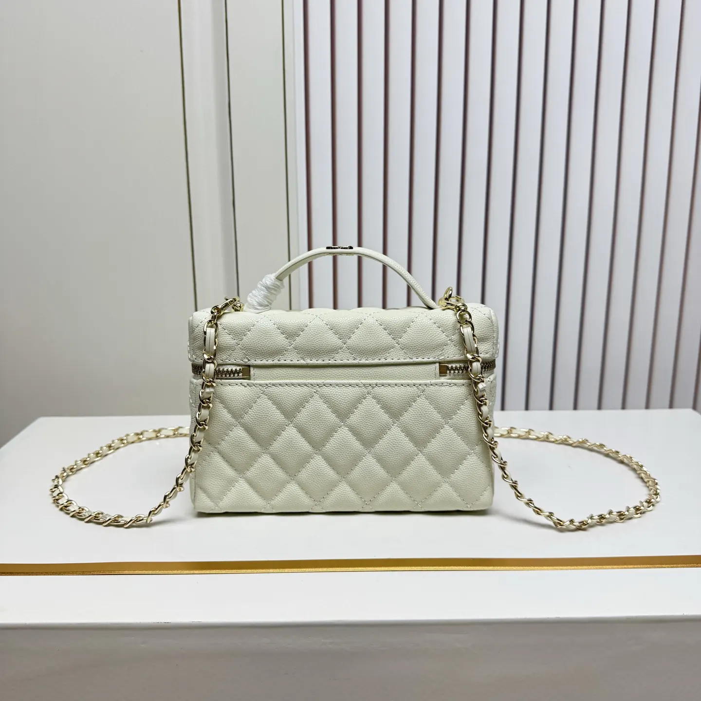 Gold Chain Bag Leather