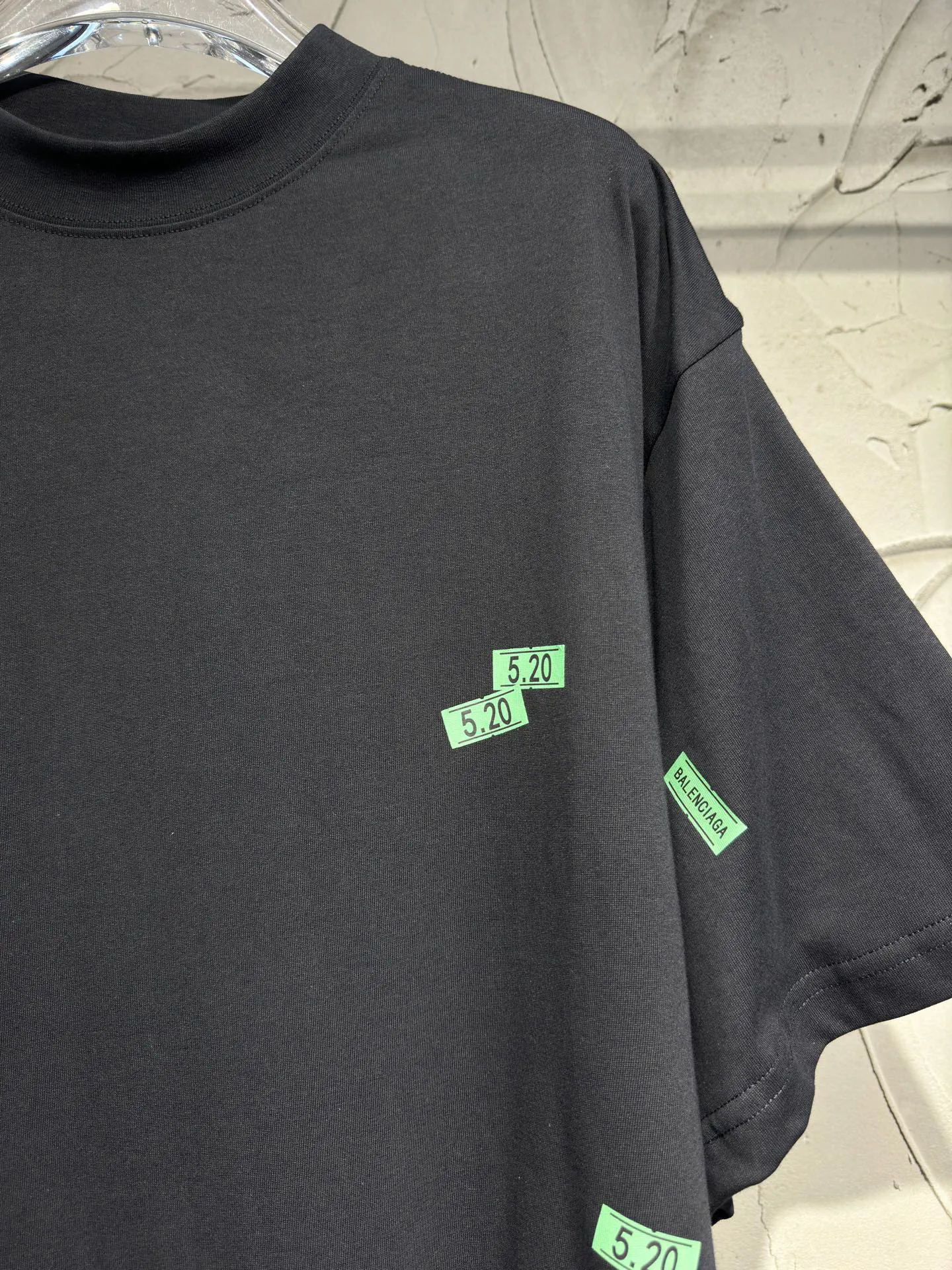 Balenciaga 26SS 黑色 T恤
