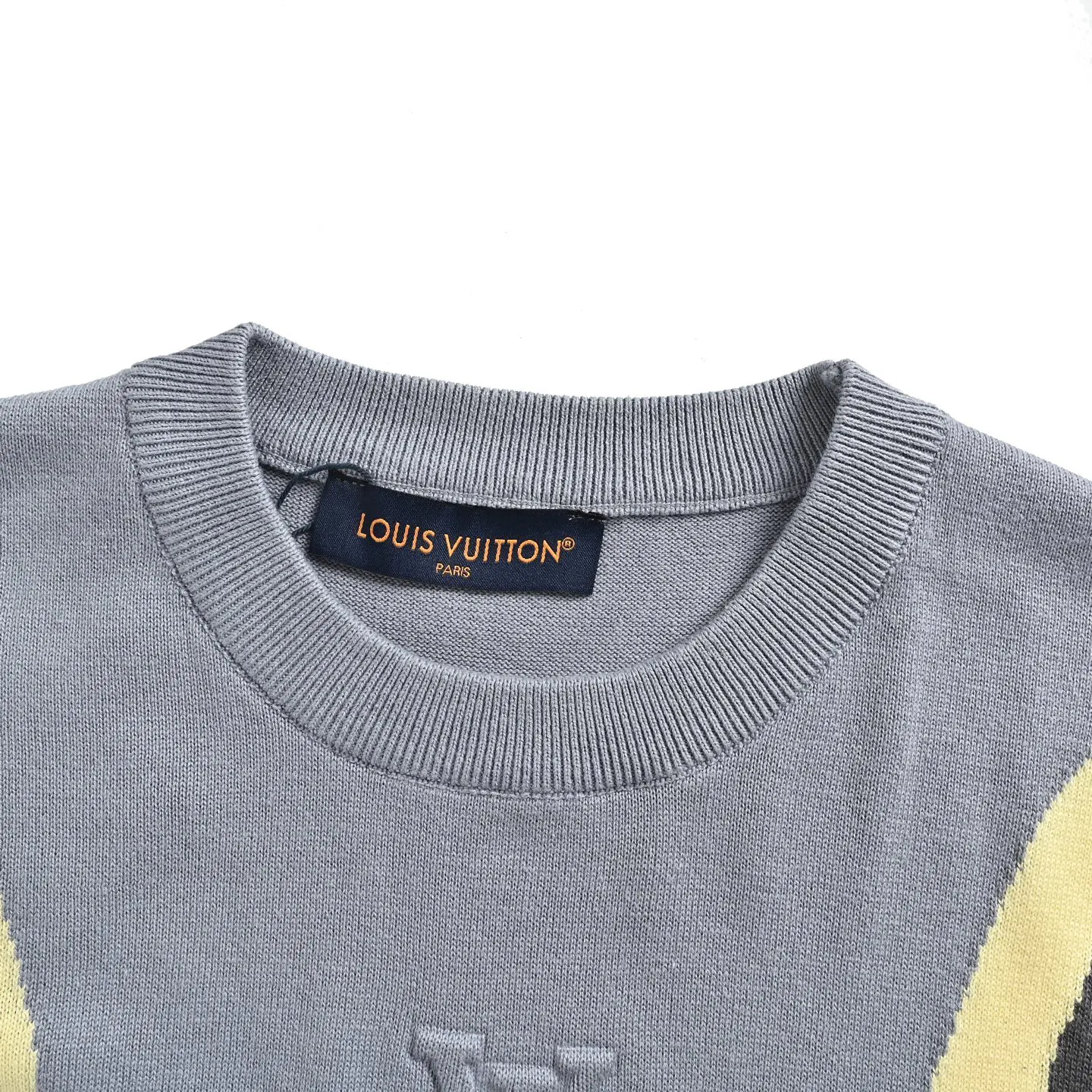 Louis Vuitton 字母 刺绣 短袖T恤