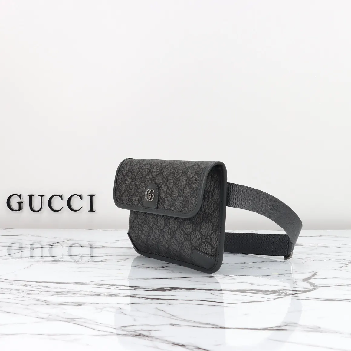 Gucci 款号 灰胶 尺寸 宽 腰包 休闲腰包款