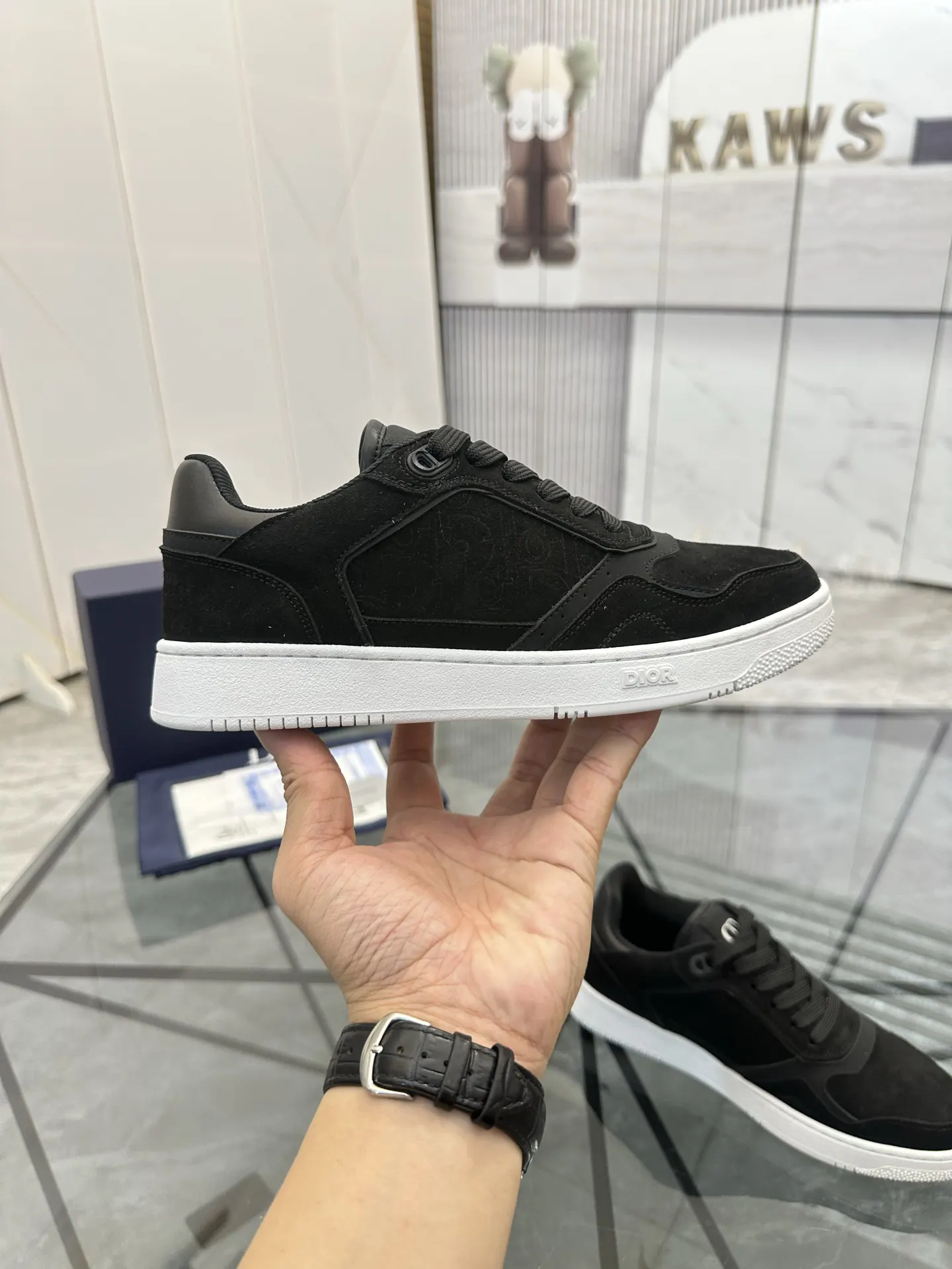 Dior 黑色低帮休闲鞋