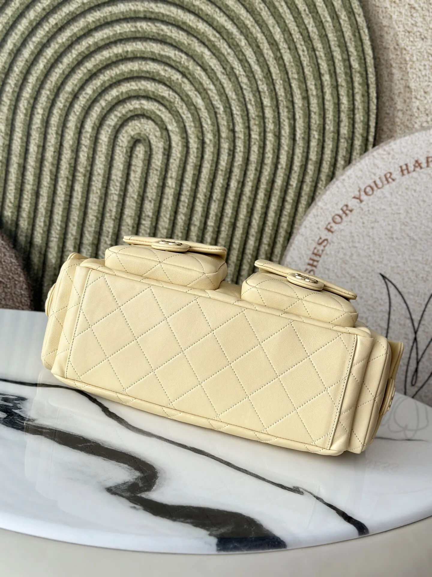 White Chain Bag
