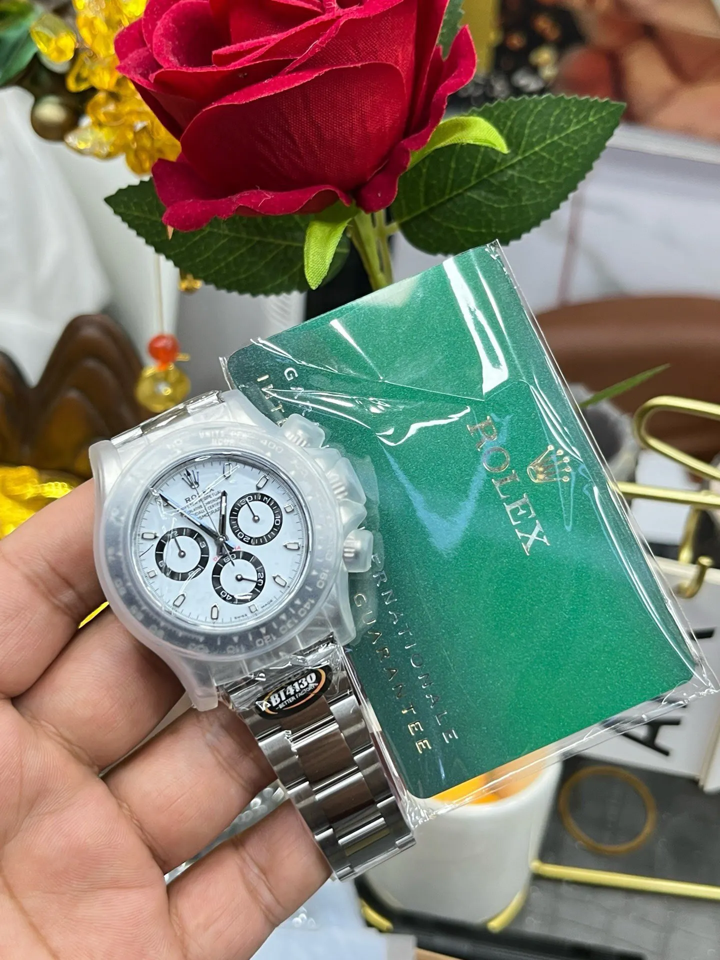 Rolex bt劳力士迪通拿系列 熊猫迪 手表 经典腕表款