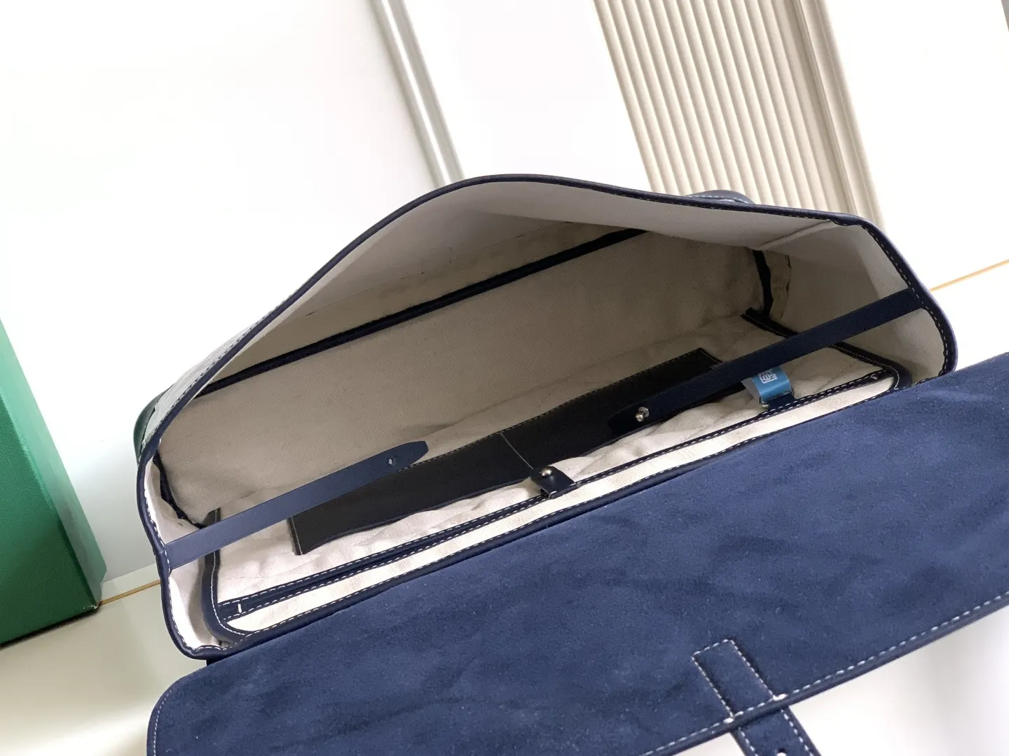 Blue Briefcase Business Commuter Image 9 Blue Briefcase Business Commuter Image 9