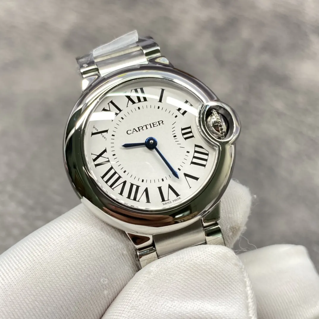 Cartier 牛皮 手表 经典腕表款