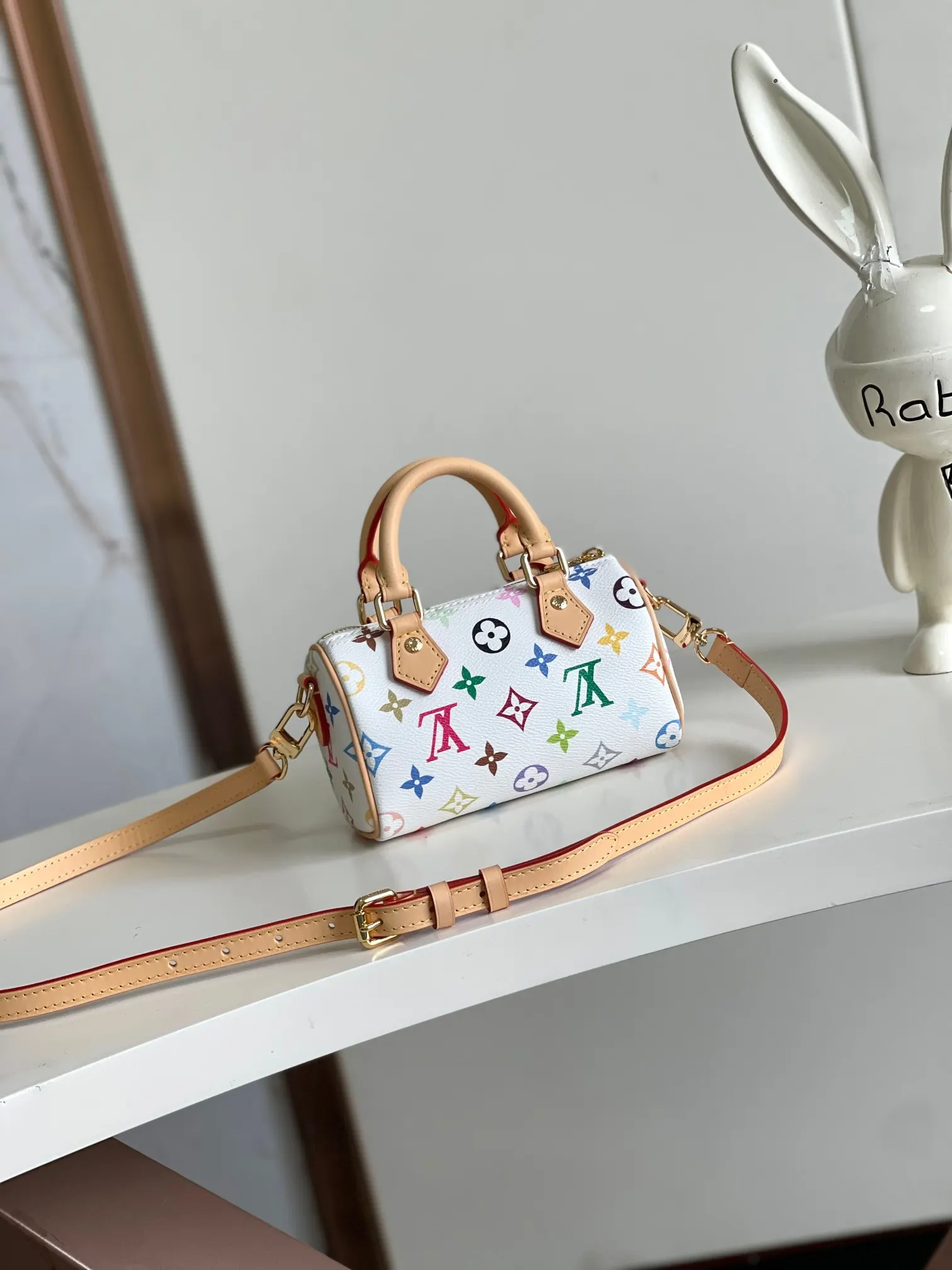 LV Speedy 牛皮 旅行袋 大容量旅行款