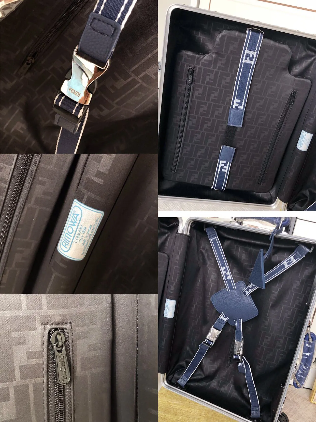 Blue Suitcase Travel Lightweight