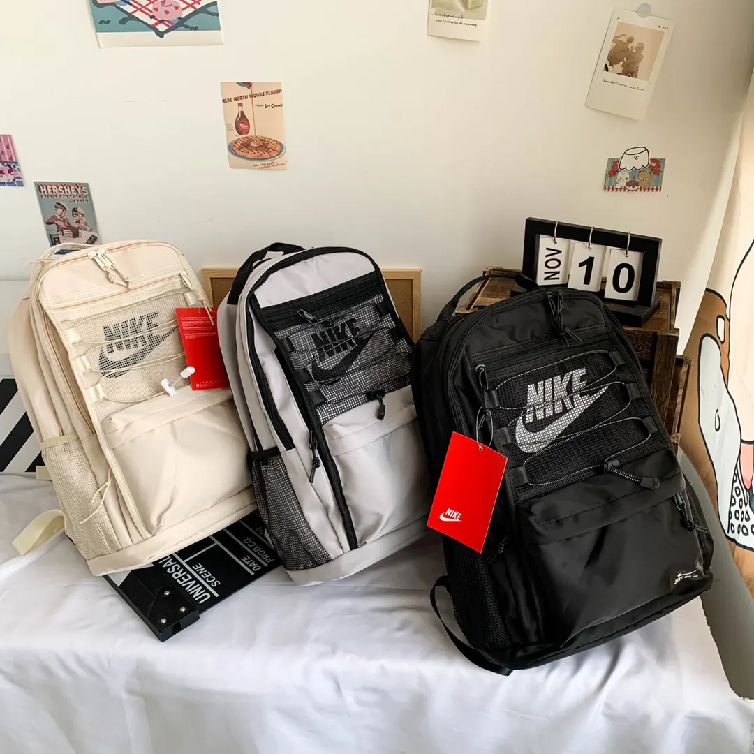 NIKE耐克 男女初高中大学生书包街头潮流休閒 旅行袋 大容量旅行款